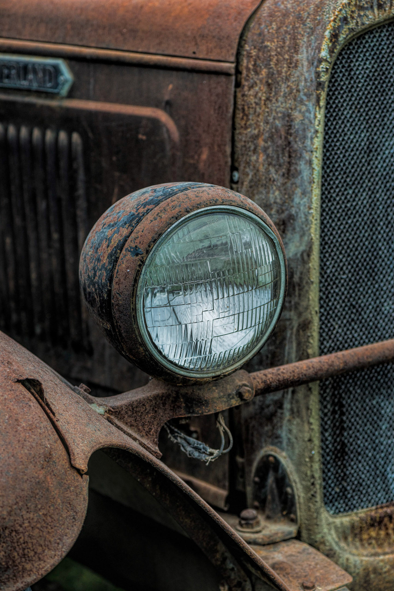 A variety of old cars were on display, which was a dream come true for lovers of rust like myself.