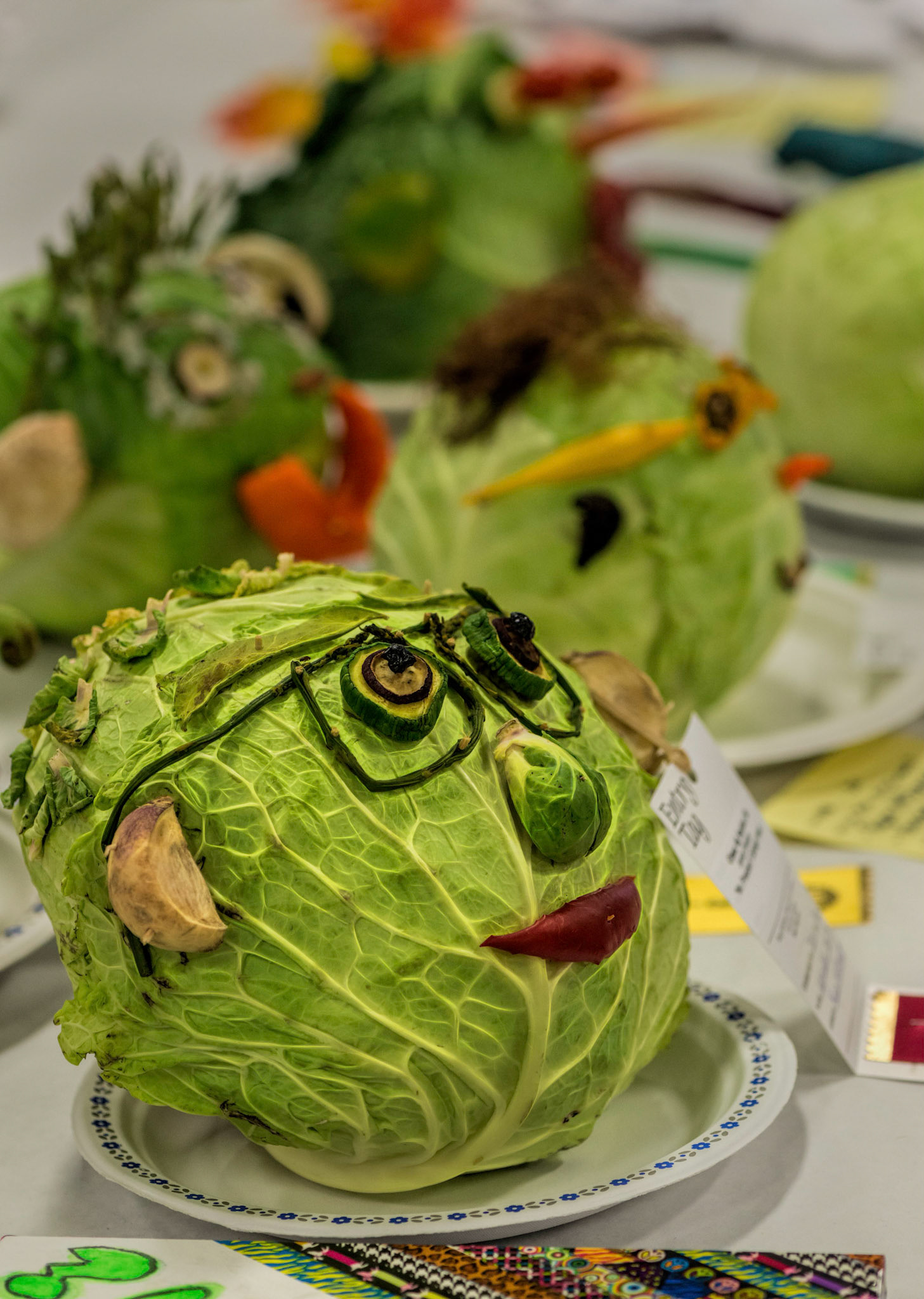 There was a wonderful variety of homemade crafts on display at the fair.