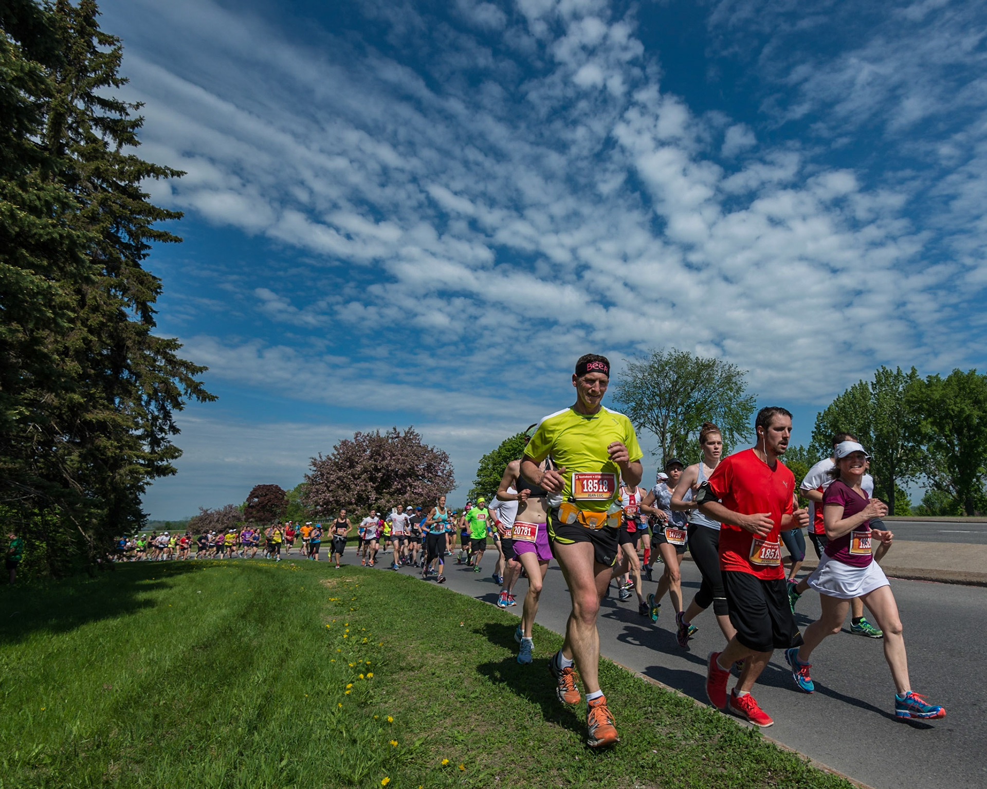 Ottawa River Parkway; Race Weekend Half Marathon; May 2014