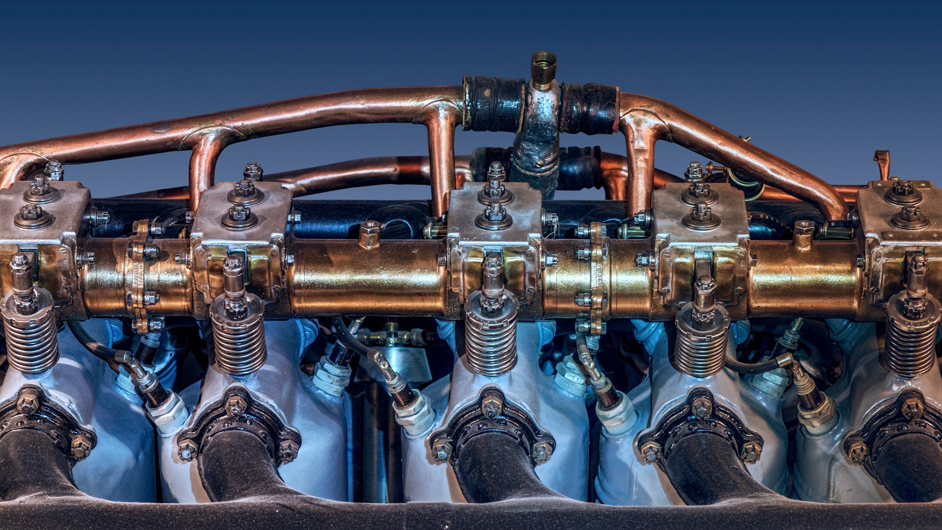 The museum has an area set aside for piston-driven engines. They make wonderful photographic subjects.