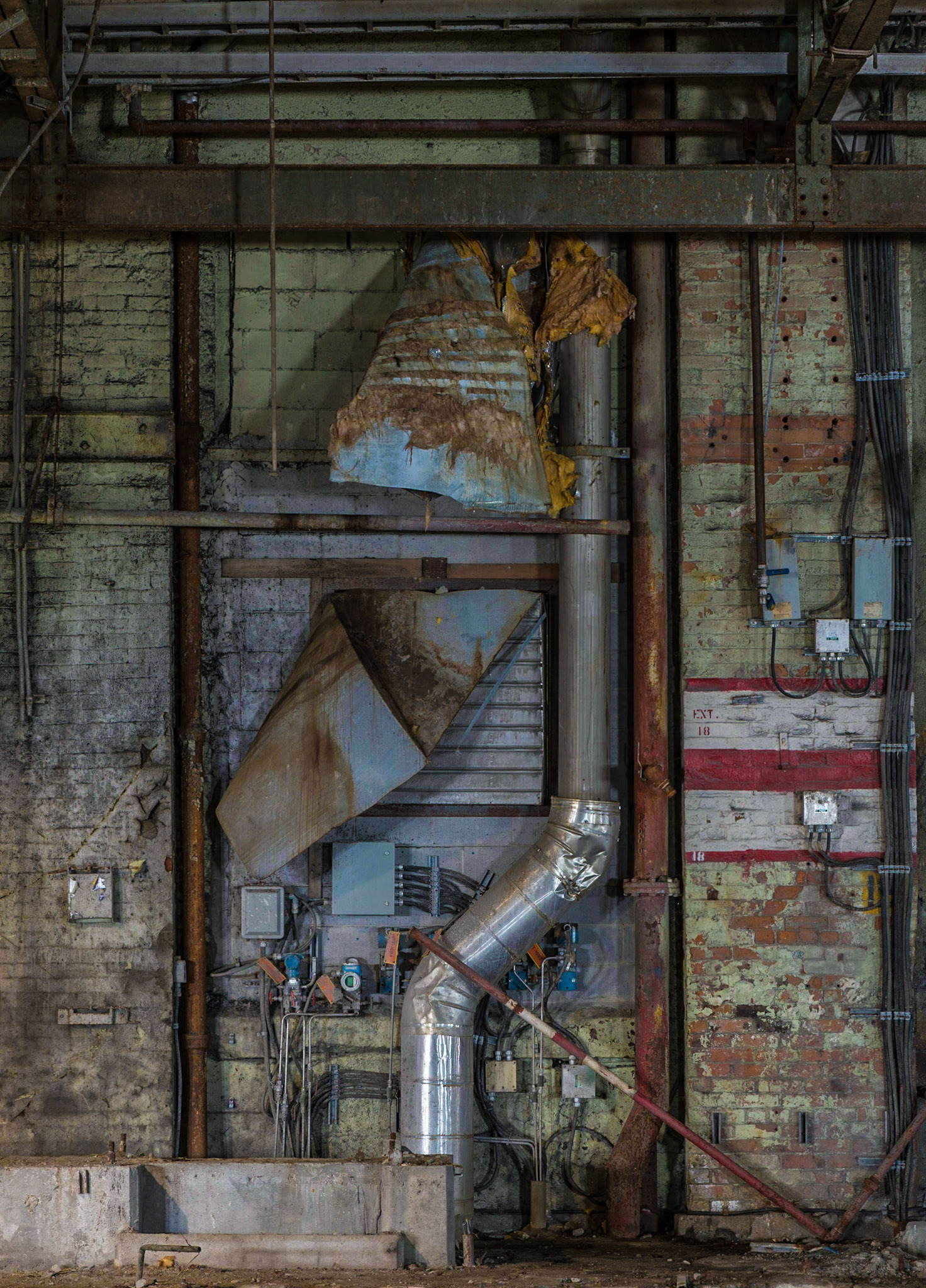 Its not strictly an abstract, but I find the arrangement of shapes and colours have an abstract quality