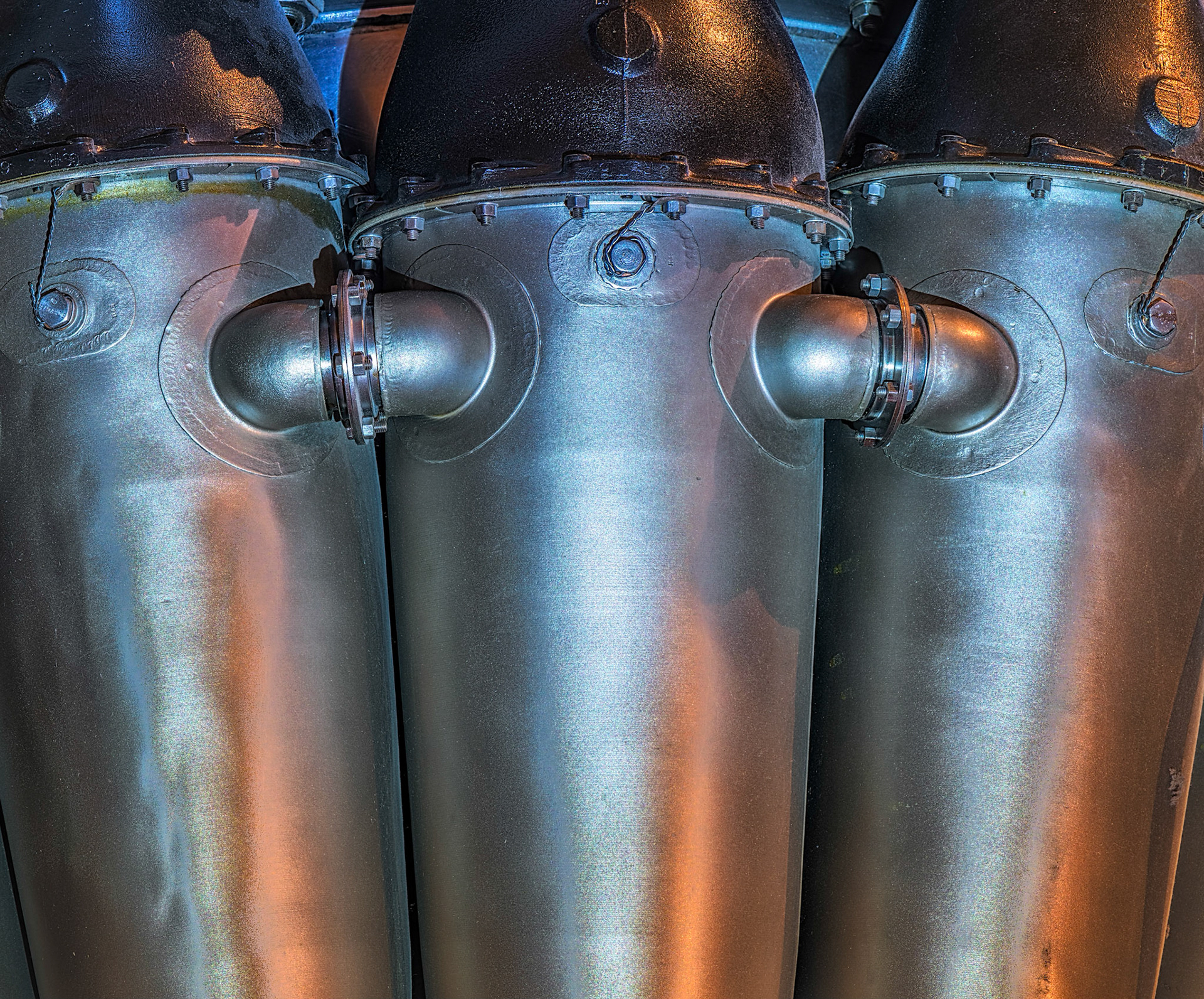 This is a detail from an engine, that I found more interesting rotated to this vertical orientation.