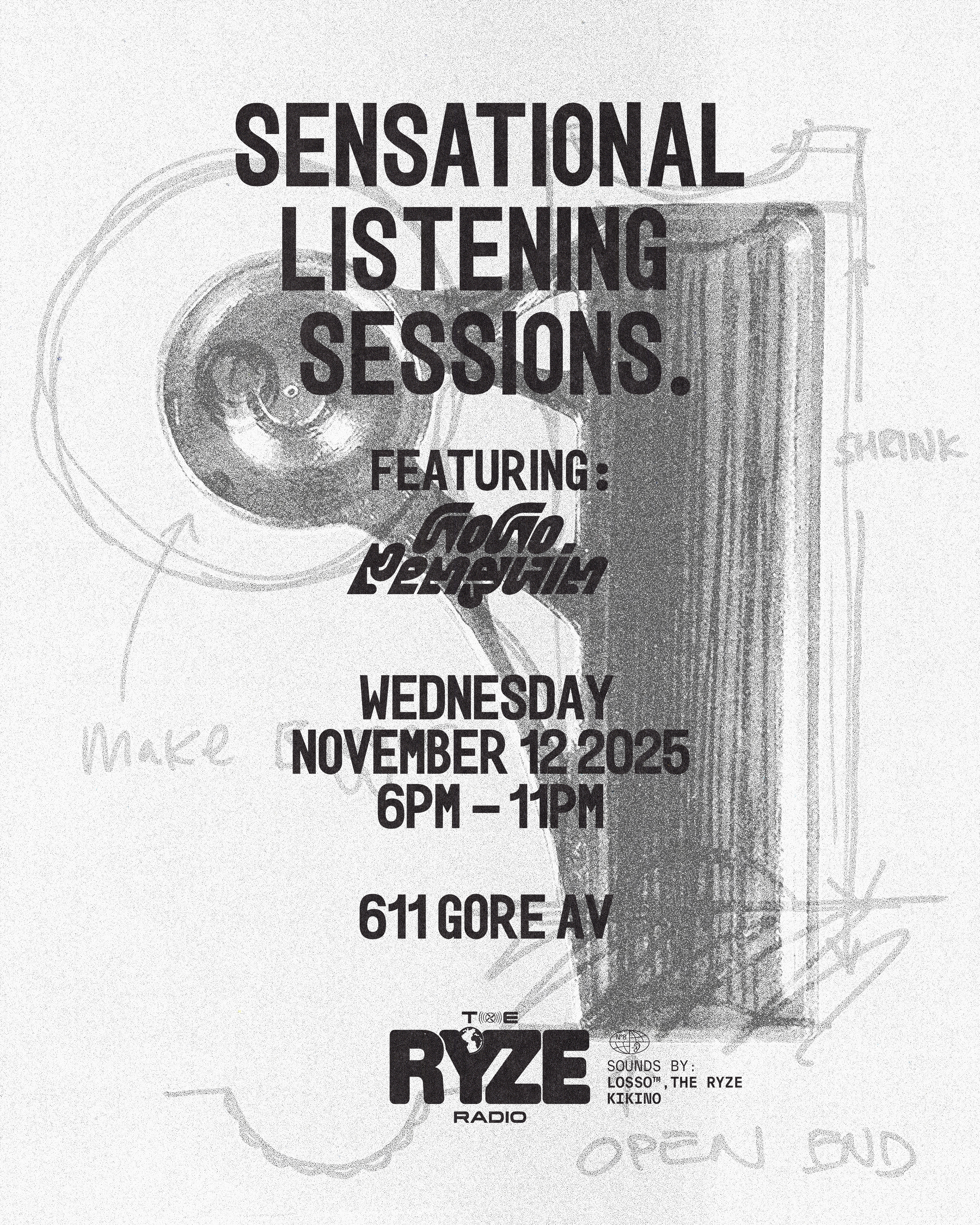 GO GO PENGUIN POSTER 