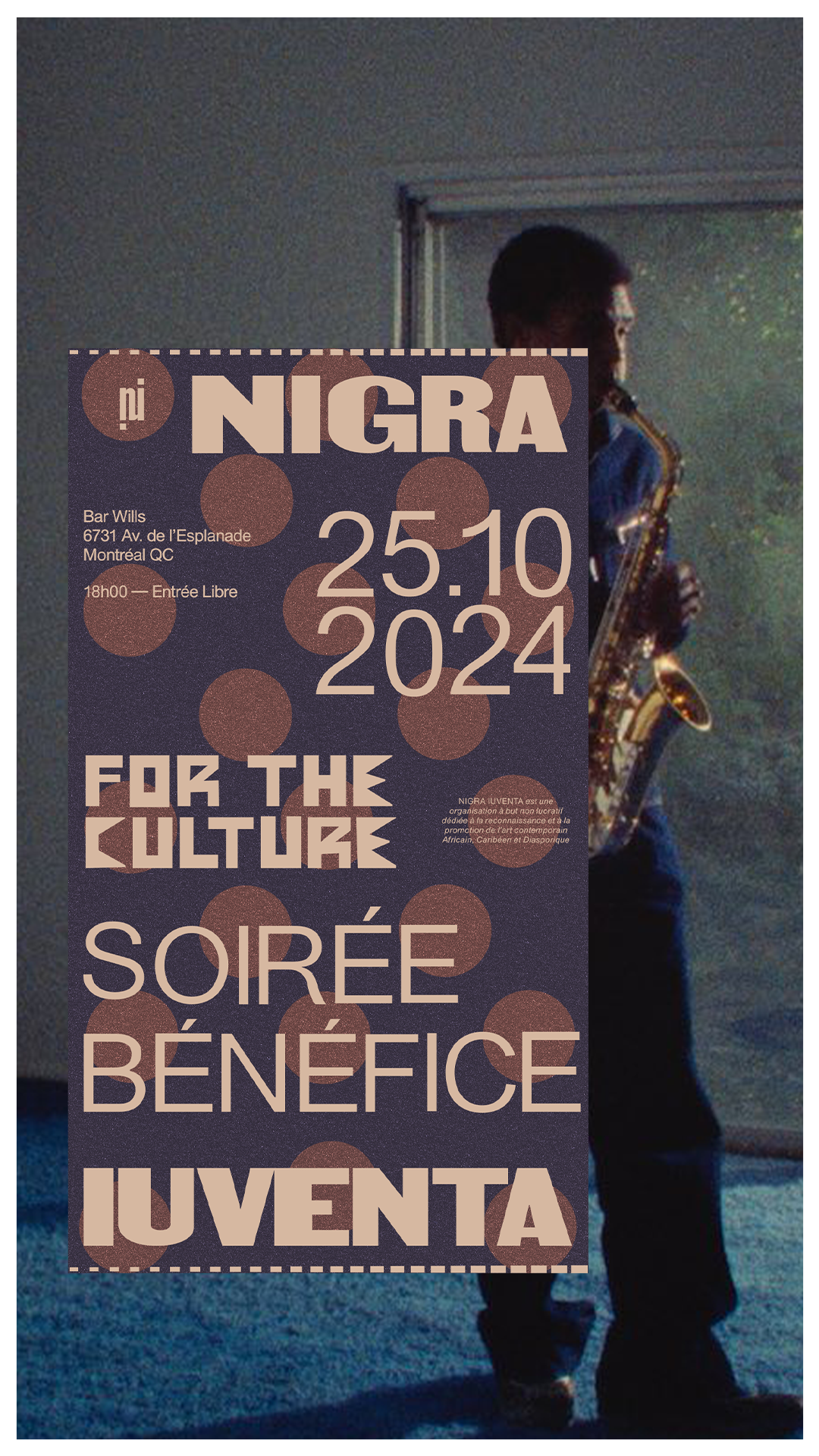 Nigra IUVENTA; Poster Design;  2025