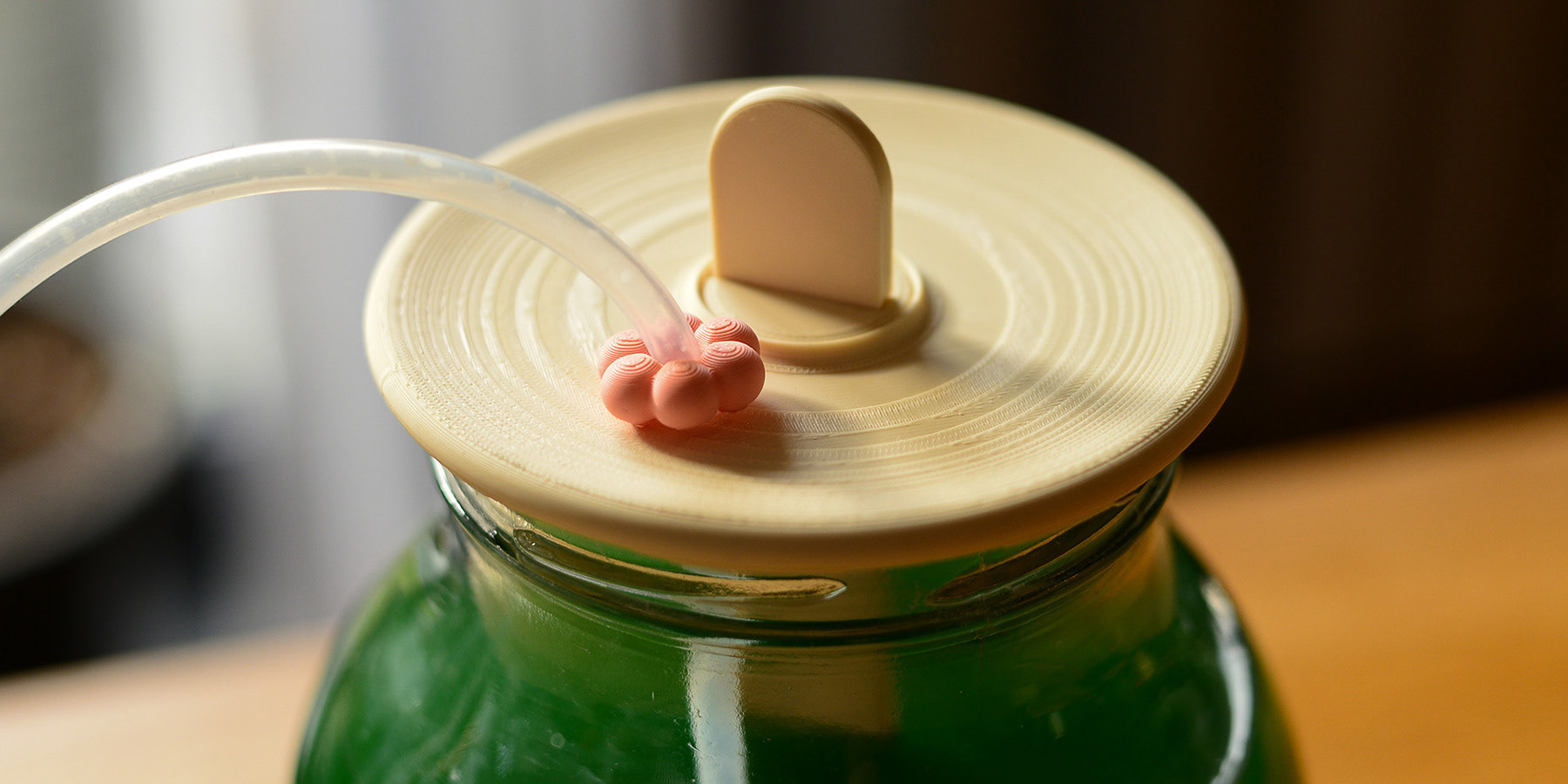 the 3D-printed accessories remain playful, while being important tools for harvesting