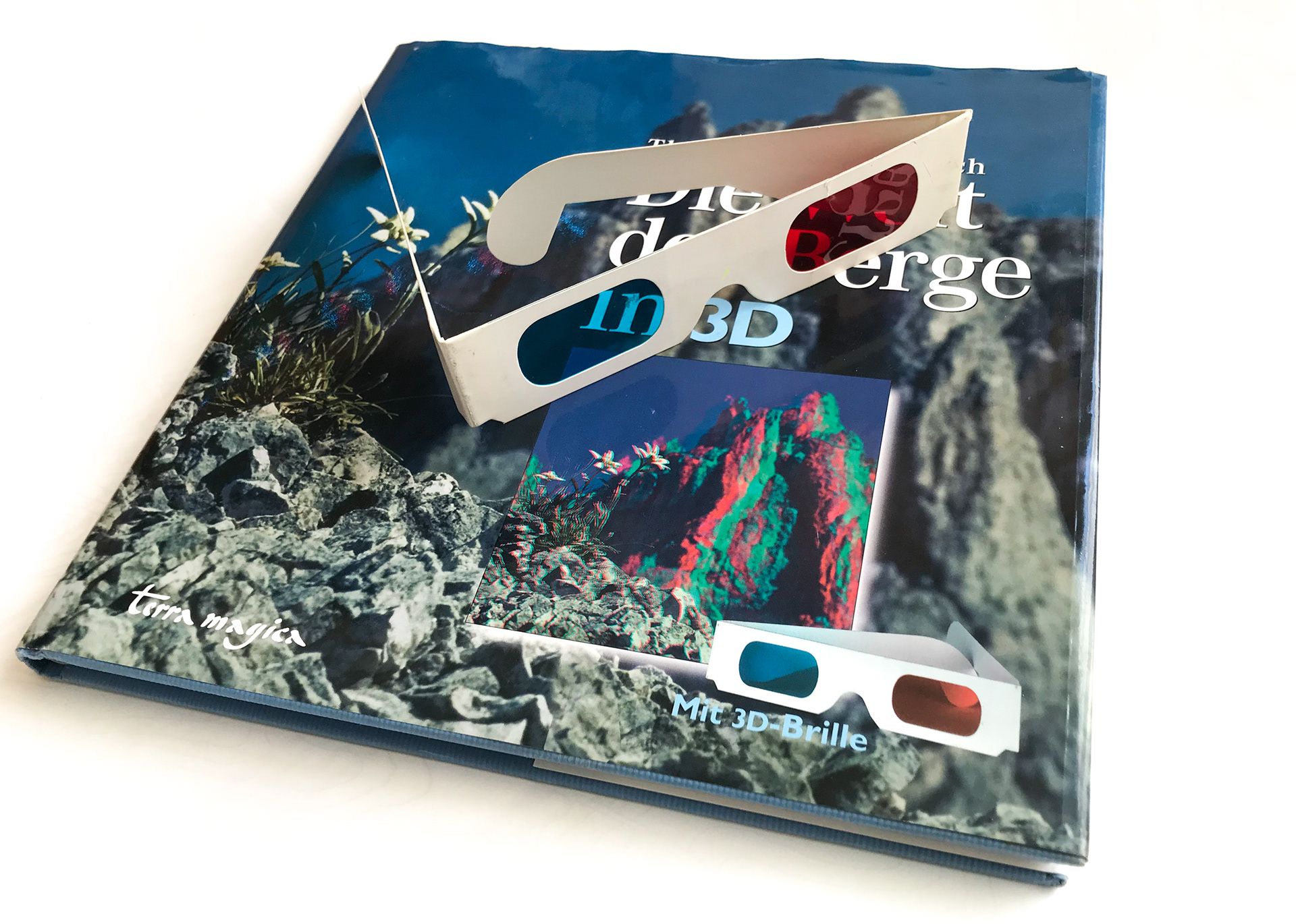 Die Welt der Berge in 3D - Anaglyphendruck