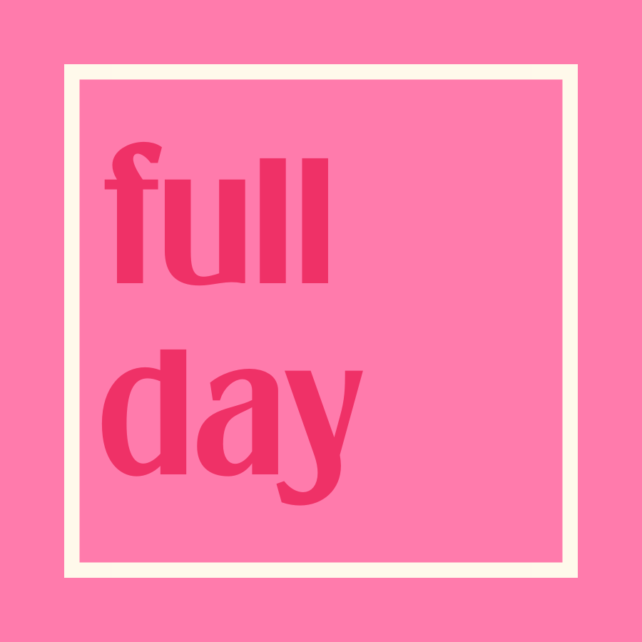 Graphic reading: Full Day