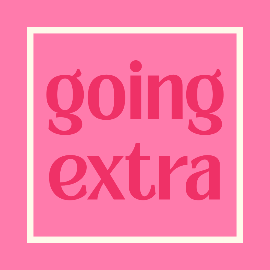 Graphic reading: Going Extra