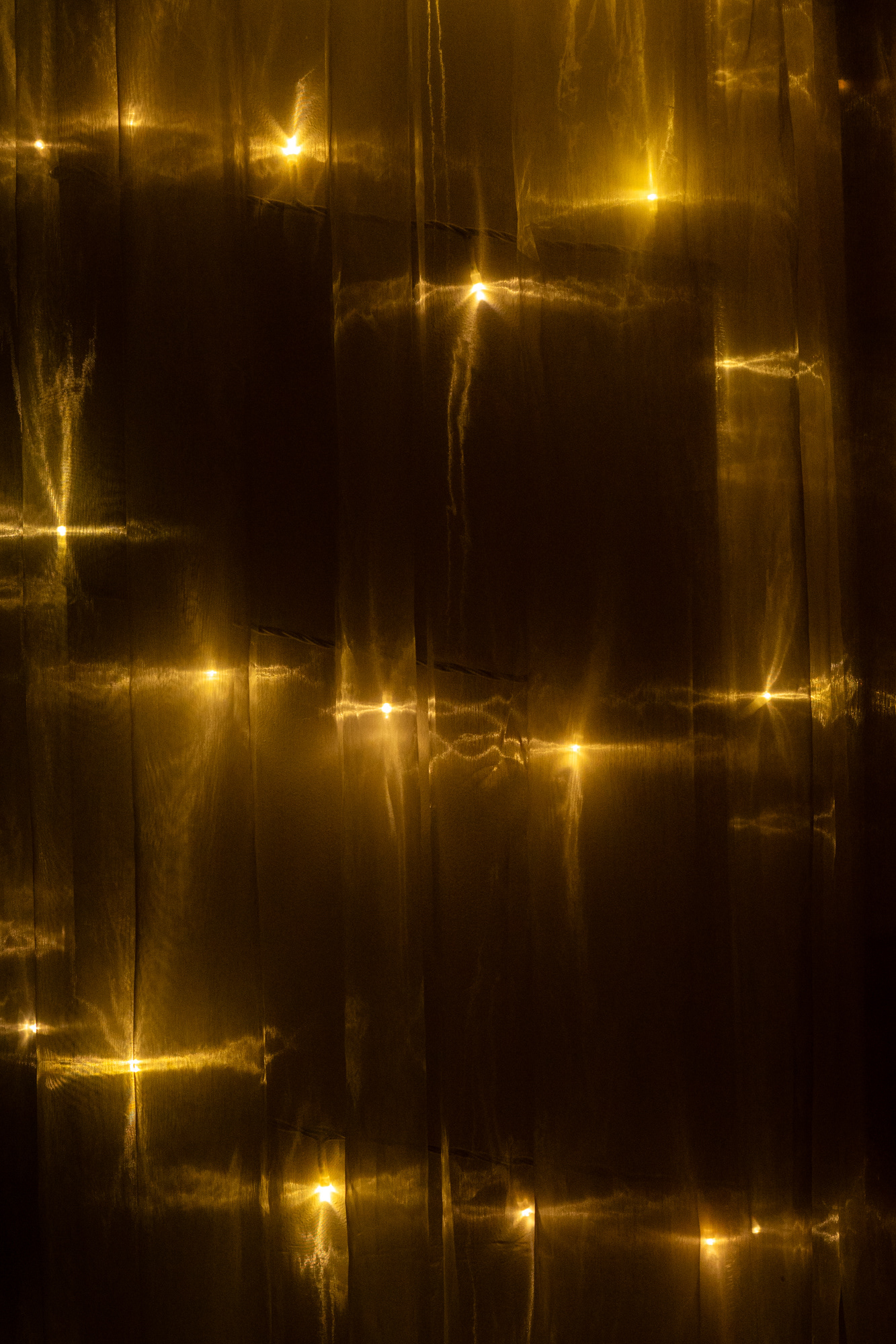 Fairly lights in voile