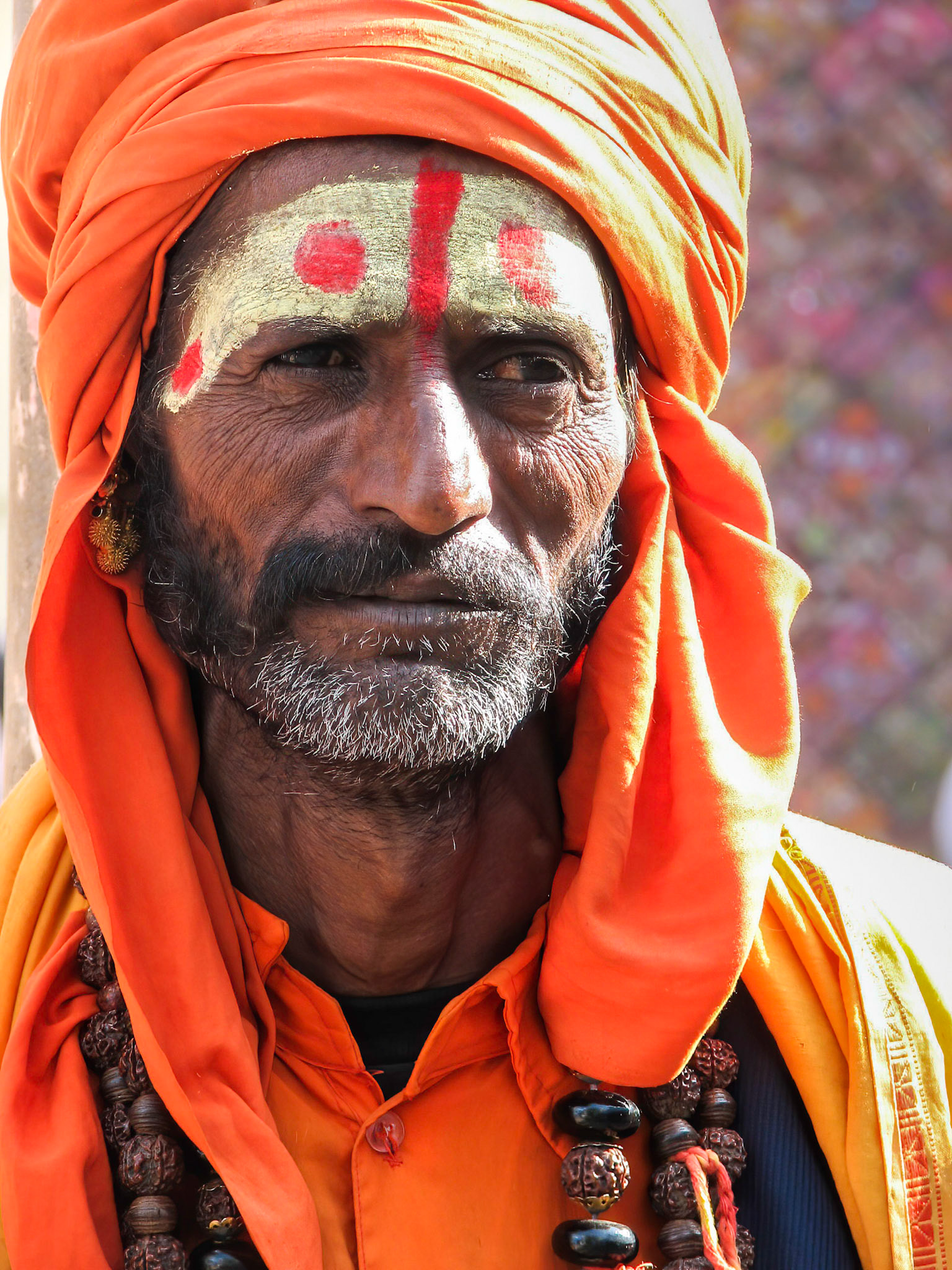 Trader at Pushkar Camel Fair, December 2005