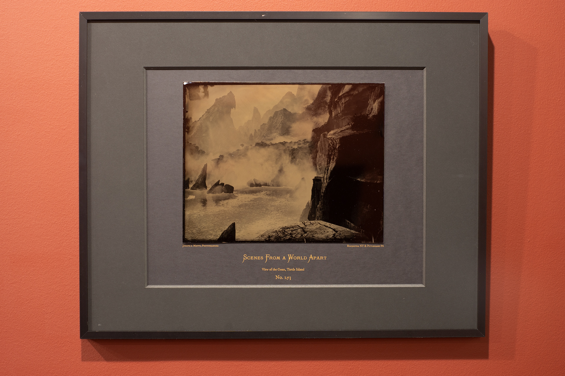 8" x 10" Wet Collodion Tintype on Risograph Mat