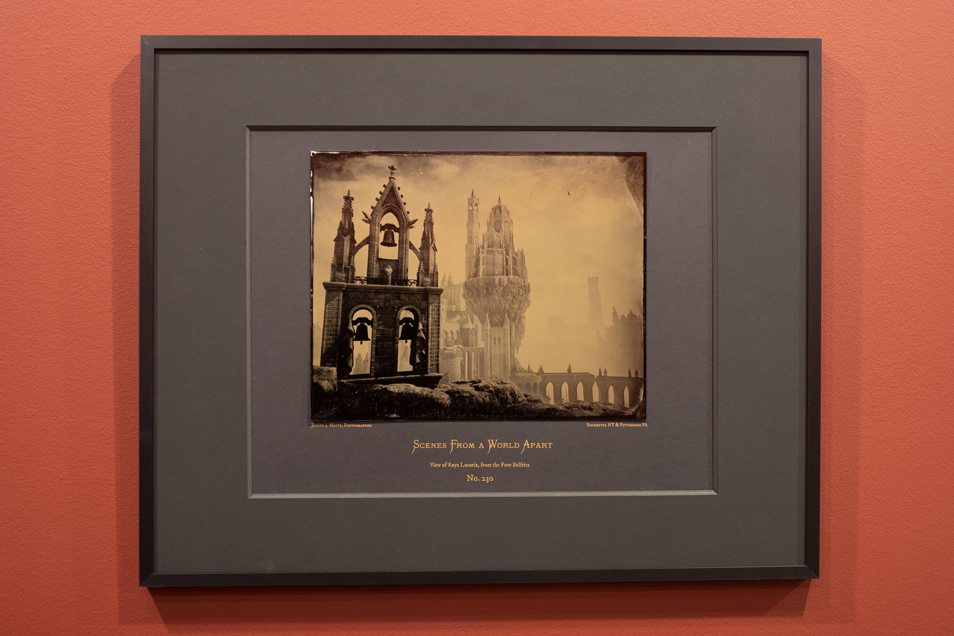 8" x 10" Wet Collodion Tintype on Risograph Mat