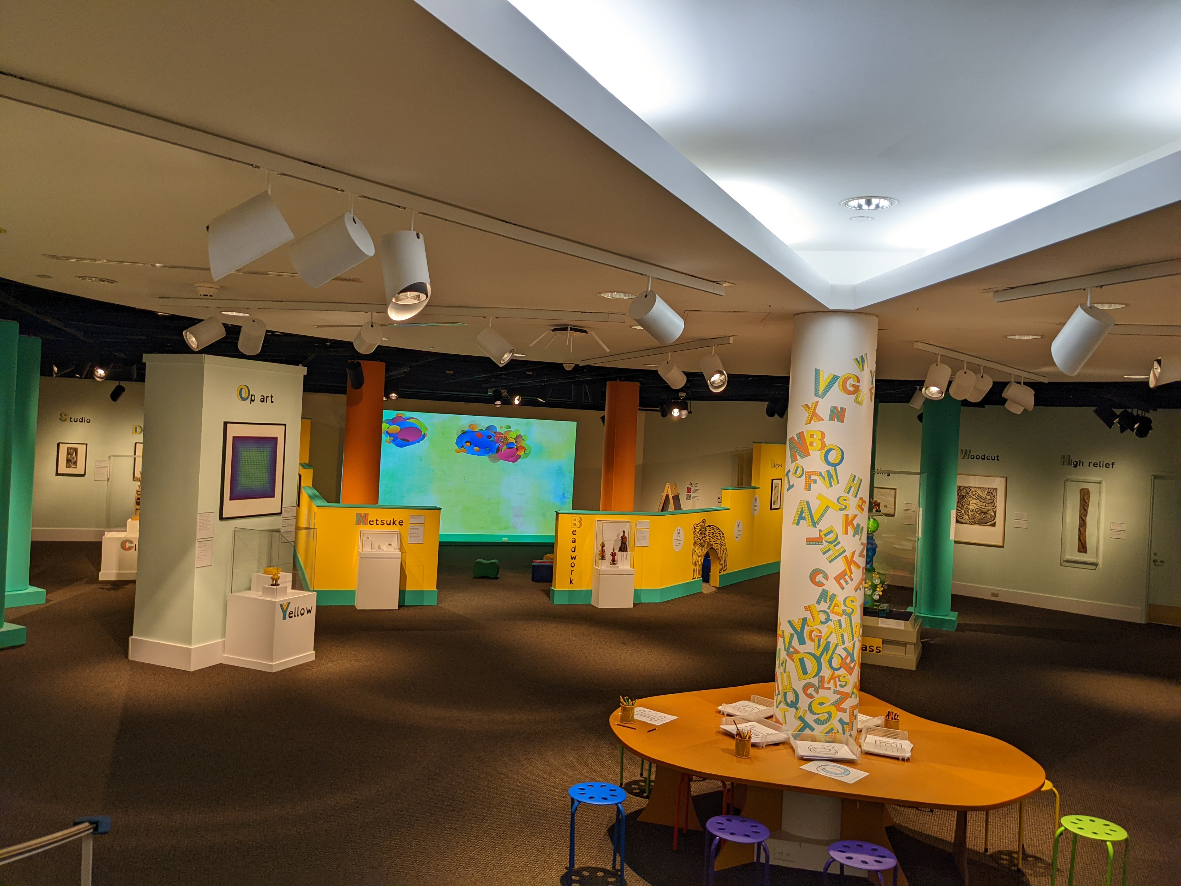 Overview of The Lange Family Experiencenter.