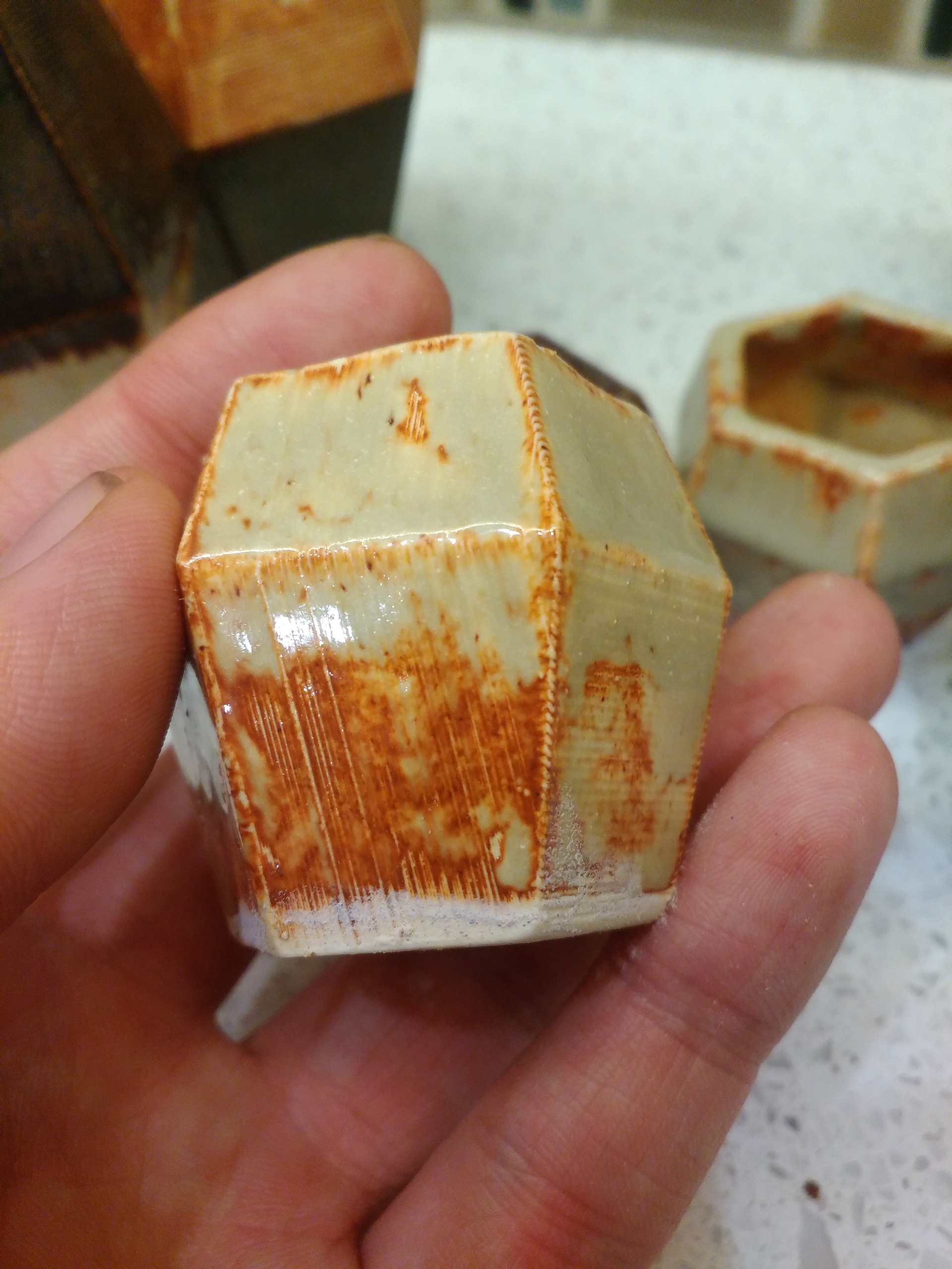 This is eggshell Glaze.
