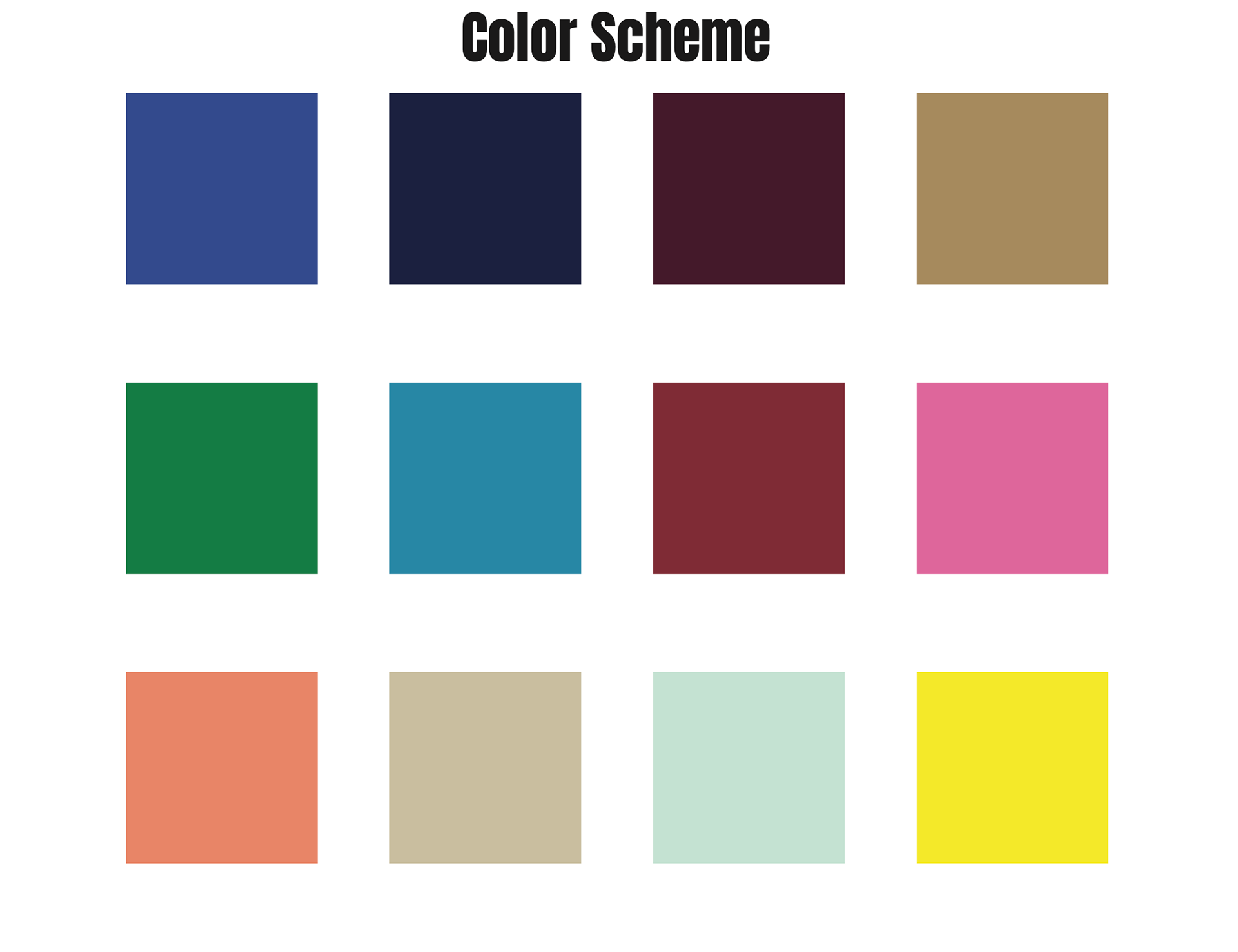 Color Scheme Choices