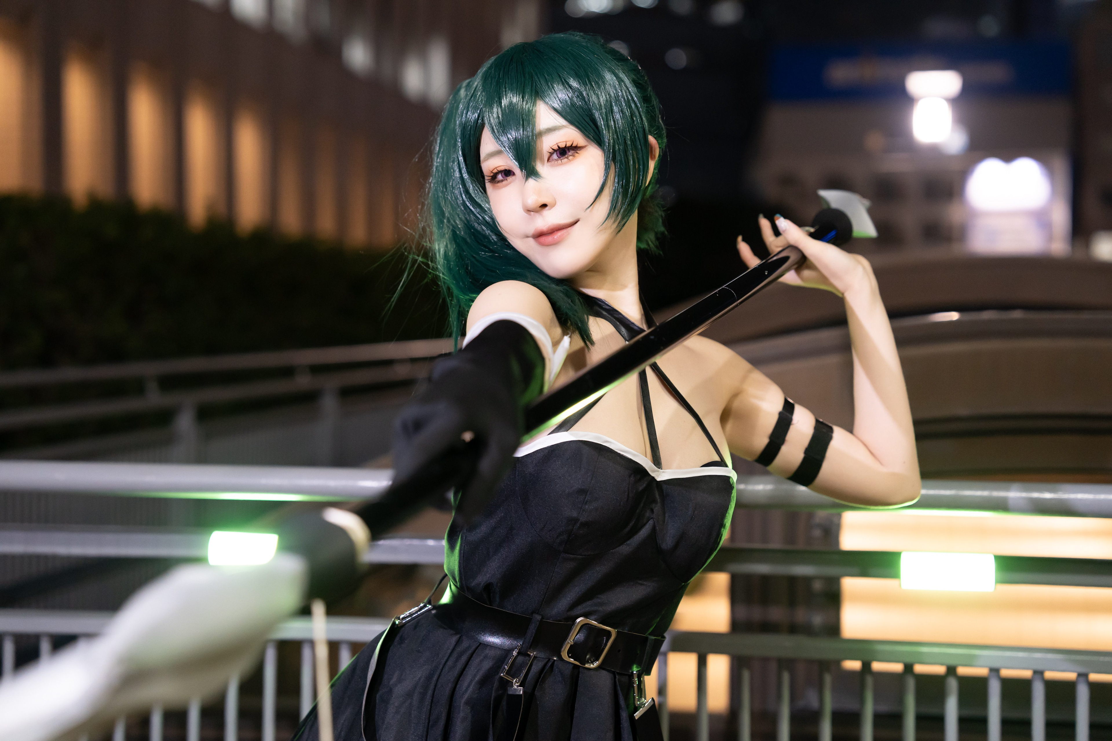 ・ユーベル（葬送のフリーレン より） ・Cosplayer：あきれいいち さん（ https://x.com/re_chi0119 ） ・2024/04/05 夜アコにて撮影