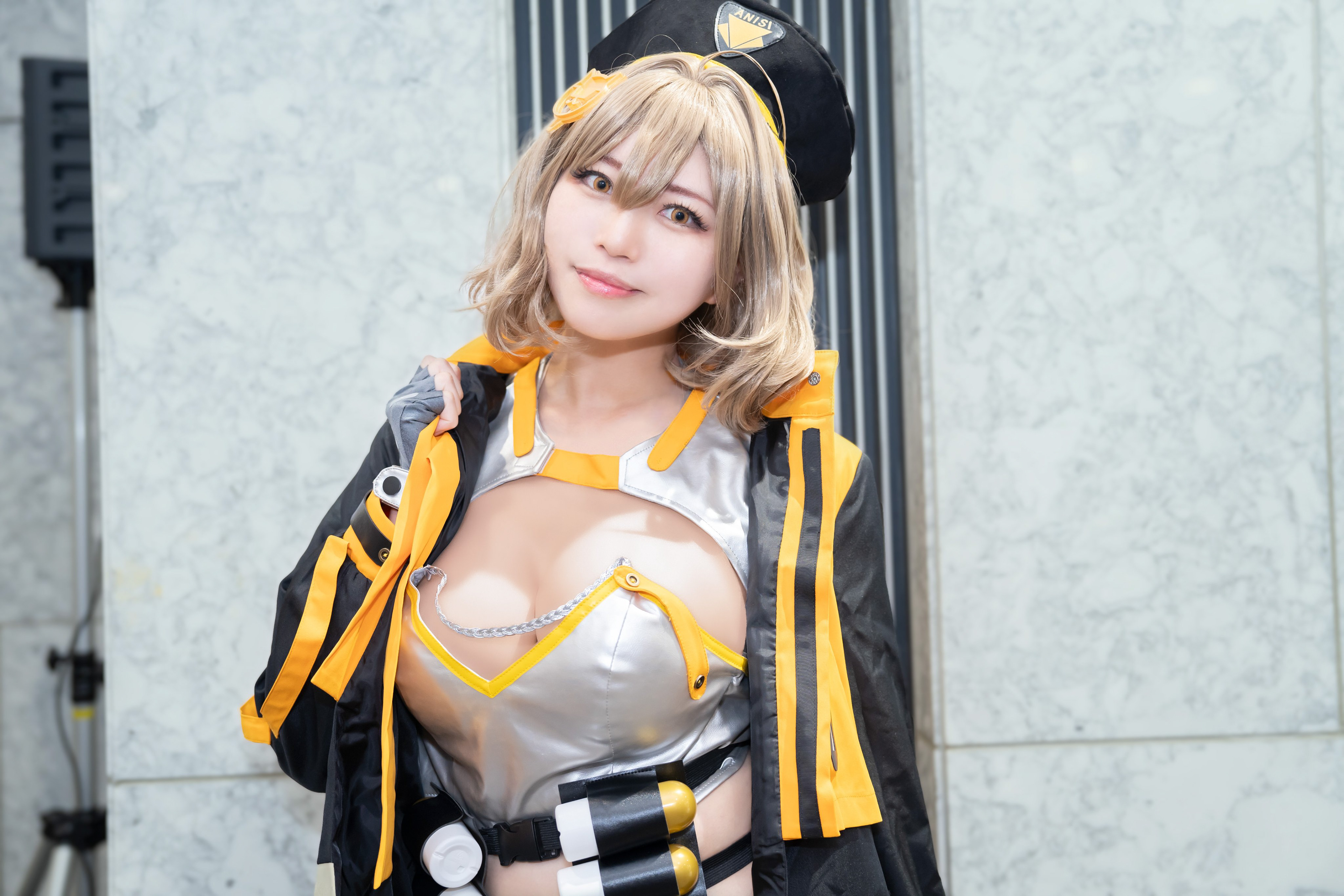 ・アニス（勝利の女神：NIKKE より） ・Cosplayer：Rinco さん（ https://x.com/rinco_s0128 ） ・2023/08/13 となコスにて撮影
