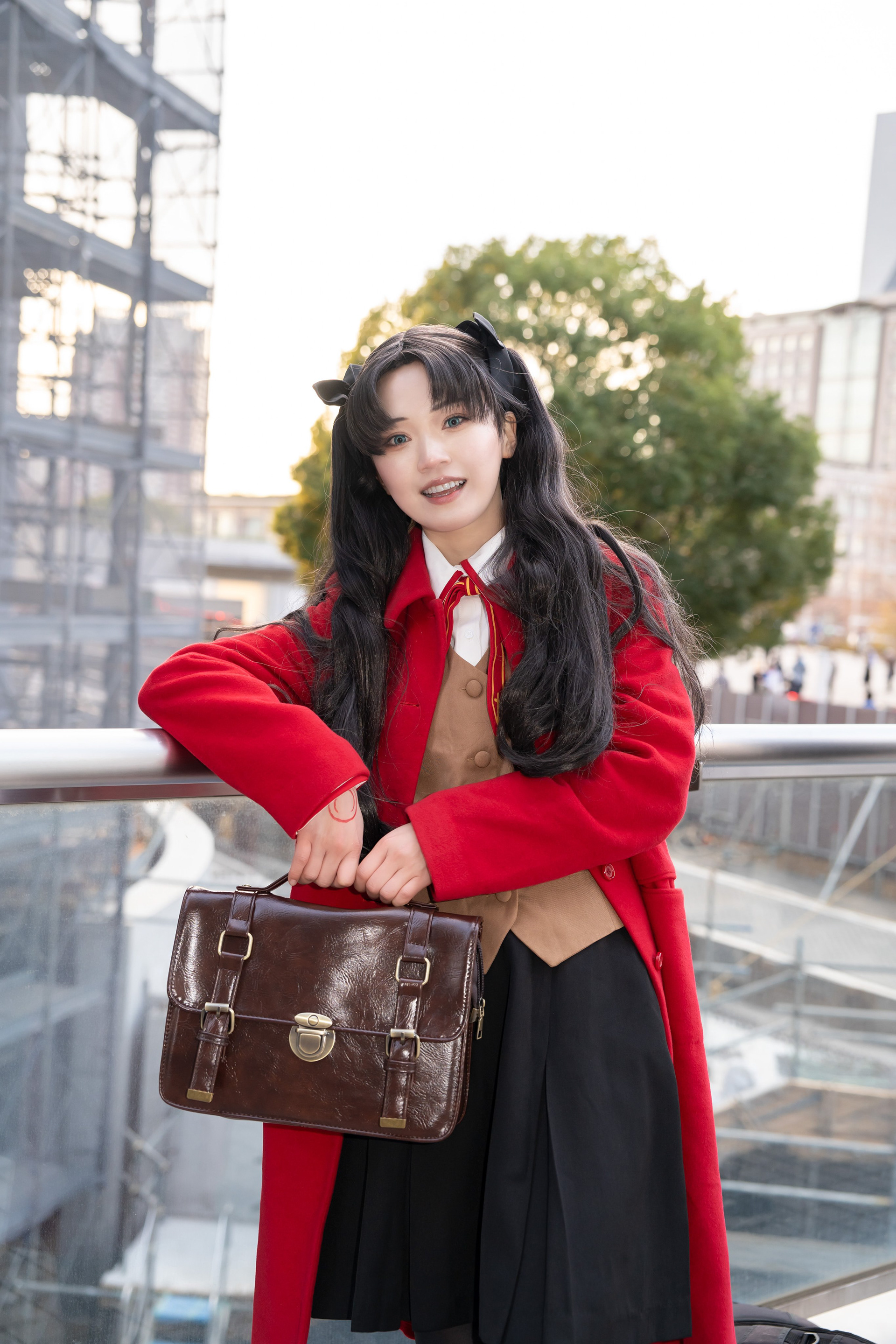 ・遠坂 凛（Fate/stay night より） ・Cosplayer：Nachi さん（ https://x.com/cg19927 ） ・2024/12/30 となコスにて撮影
