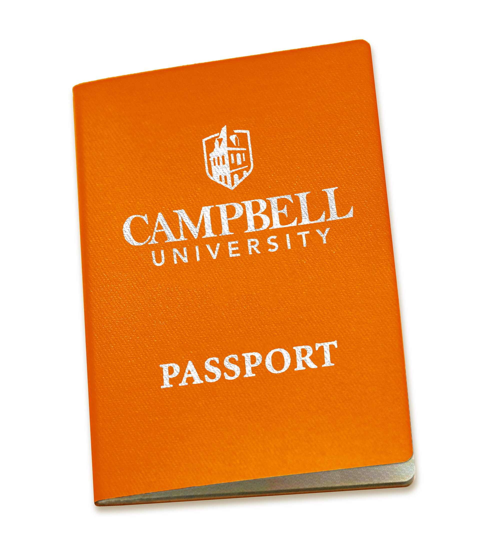 Passport graphic created for the Campbell University Passport program website and for use on print materials