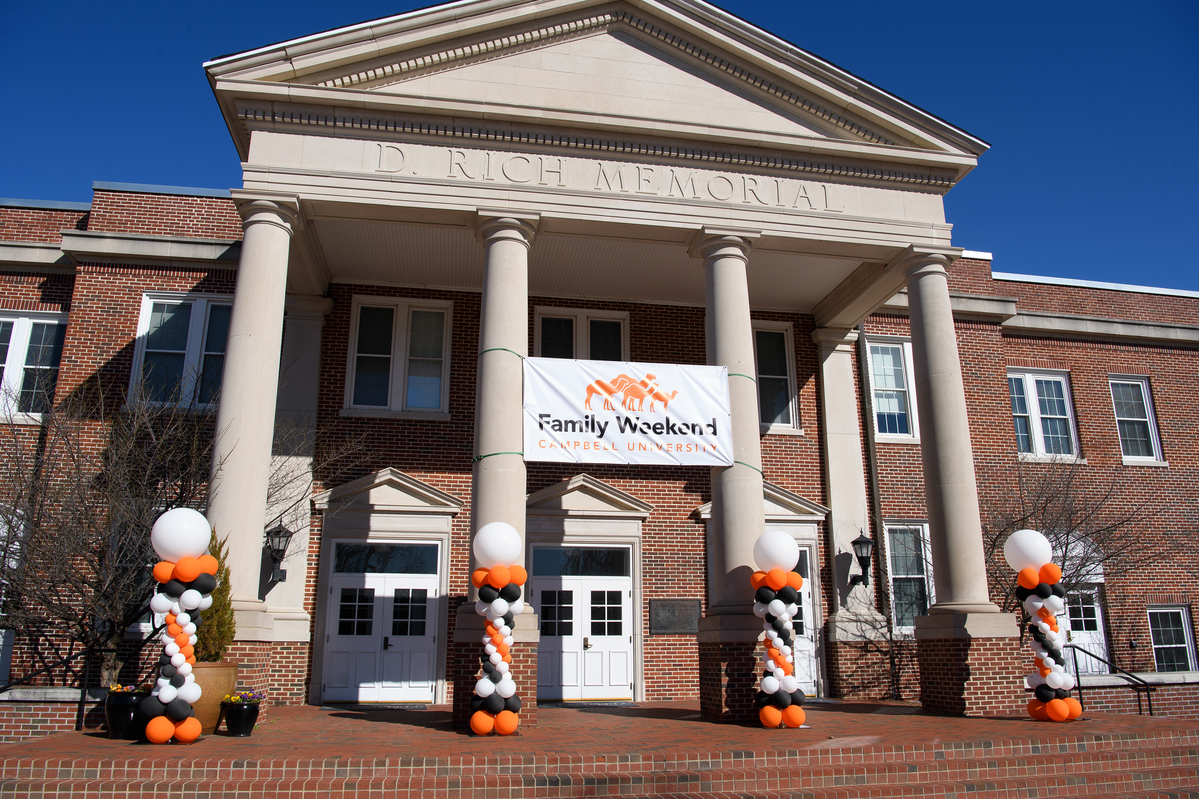Family Weekend banner