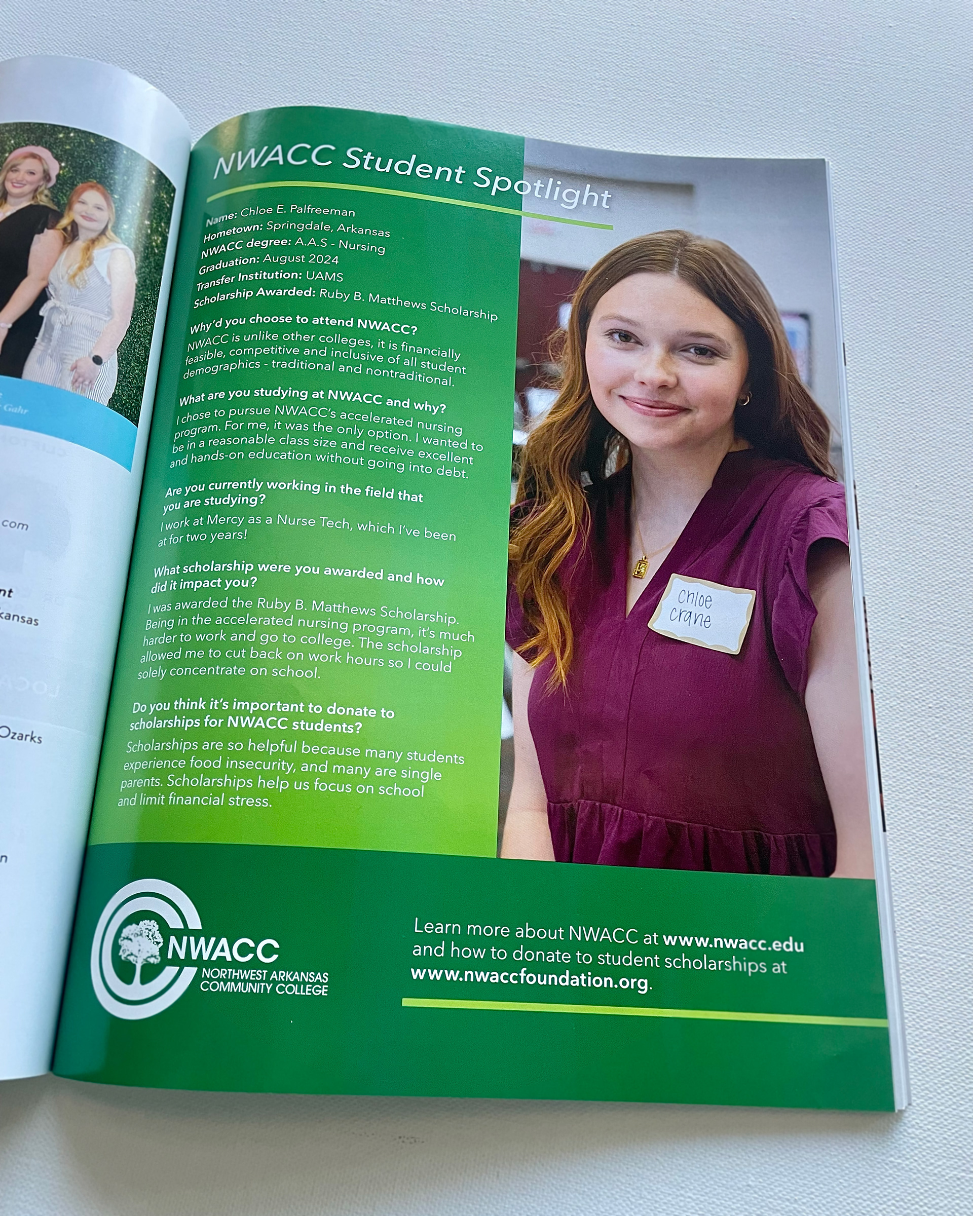 NWACC Ad in 3W Magazine