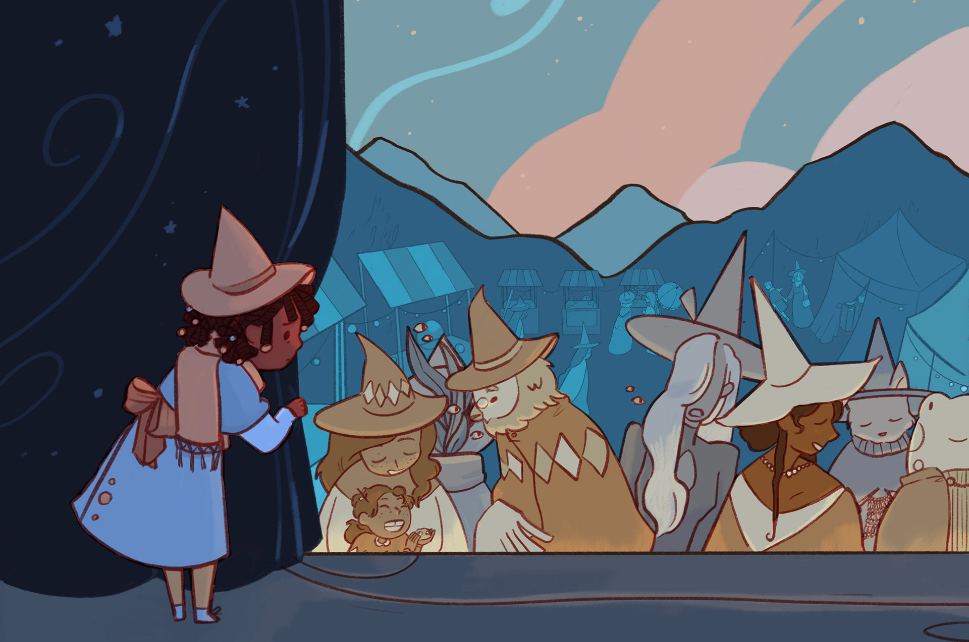 Witchy Worries: Children Book Concept