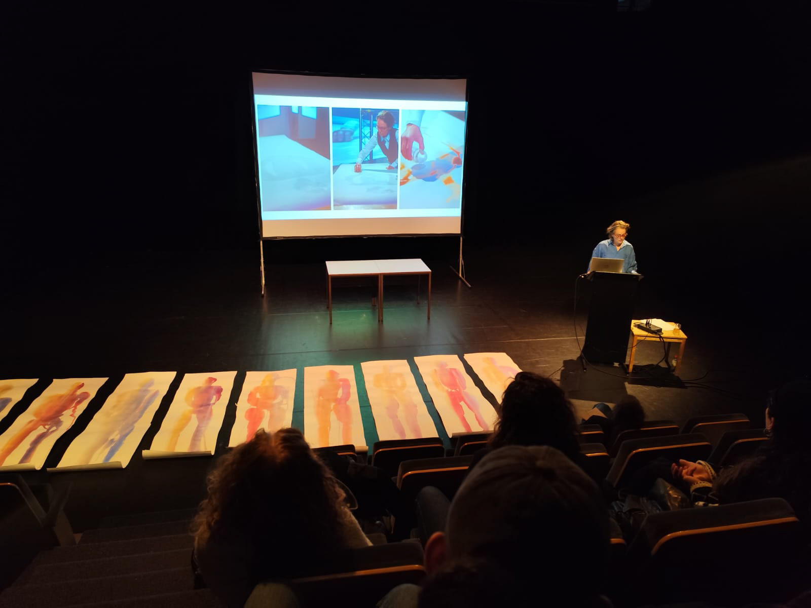 Registratie foto eindcommunicatie during state of the art Toneelacademie Maastricht 2025