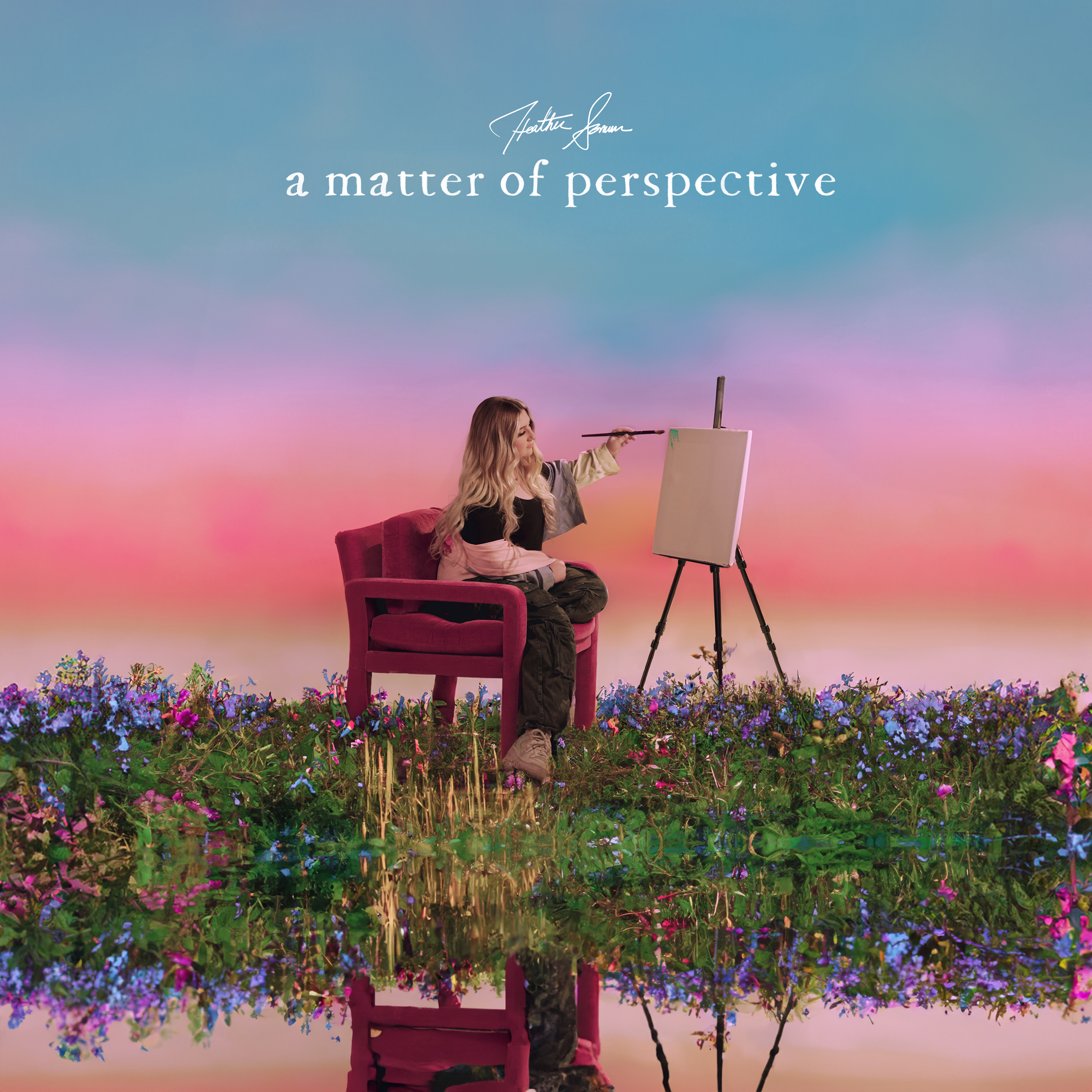 Typography, layout, editing, composition for 'a matter of perspective' EP