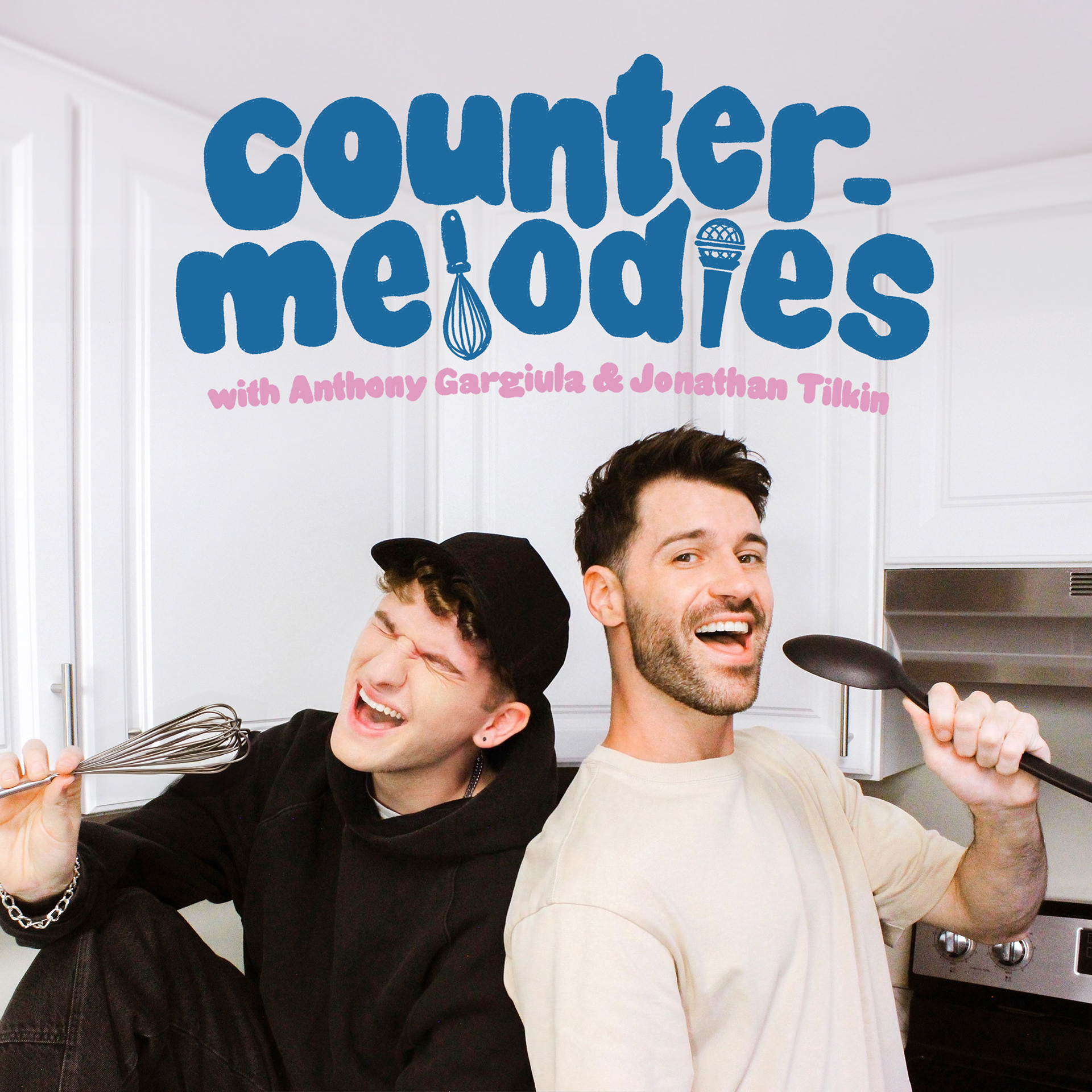 Podcast Cover for internet sensations Anthony Gargiula & Jonathan Tilkin's podcast 'counter-melodies'