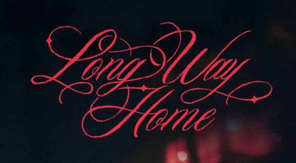 custom typography for song title