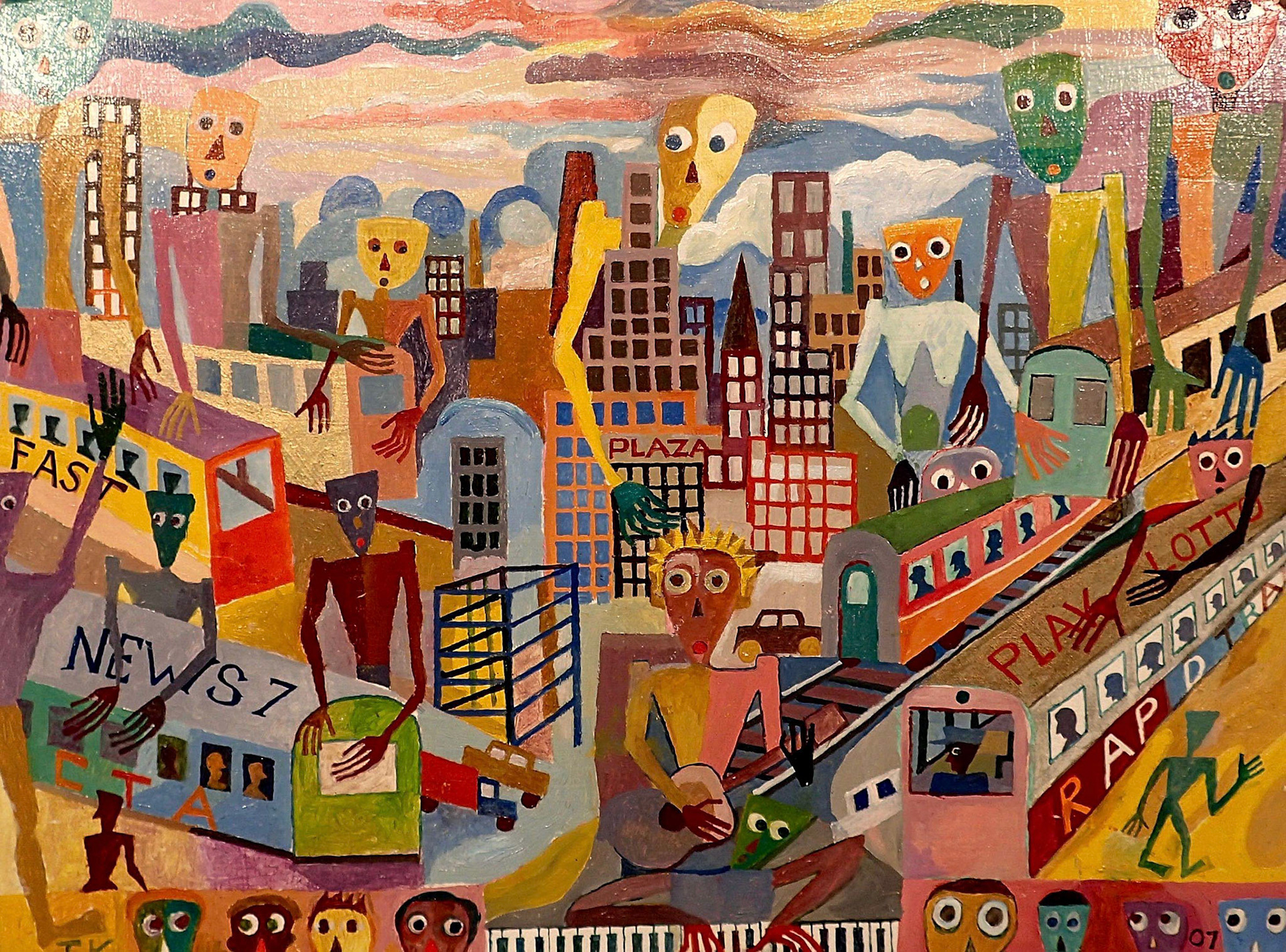 Untitled, 2007 Oil on Board 11” x 16” P07.161