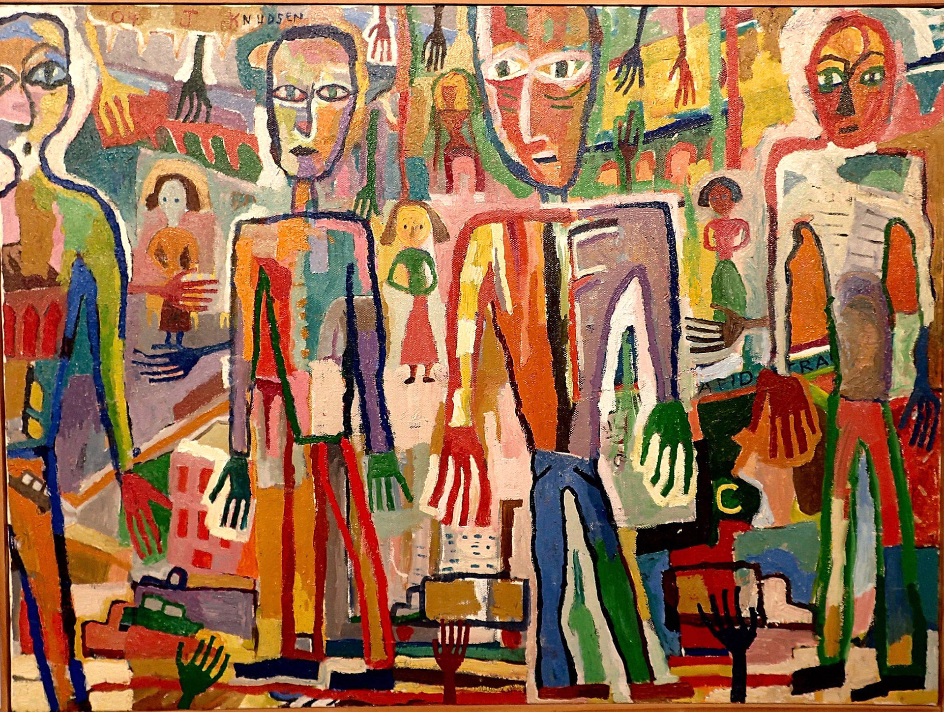 Hands, 2004 Oil on Canvas 18” x 24” P04.156