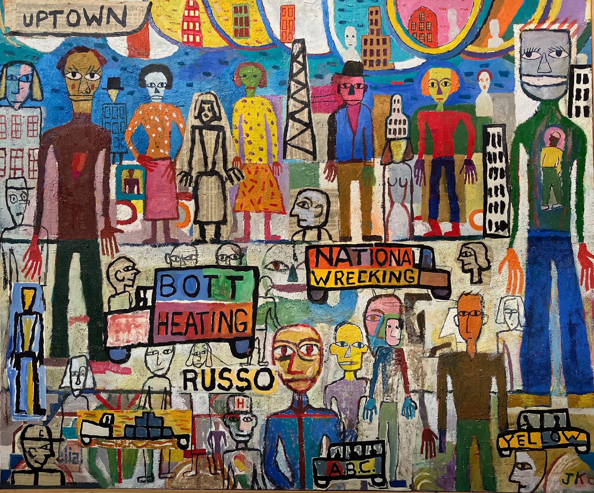 El Menage, 2003 Oil on Canvas 27” x 36” P03.133