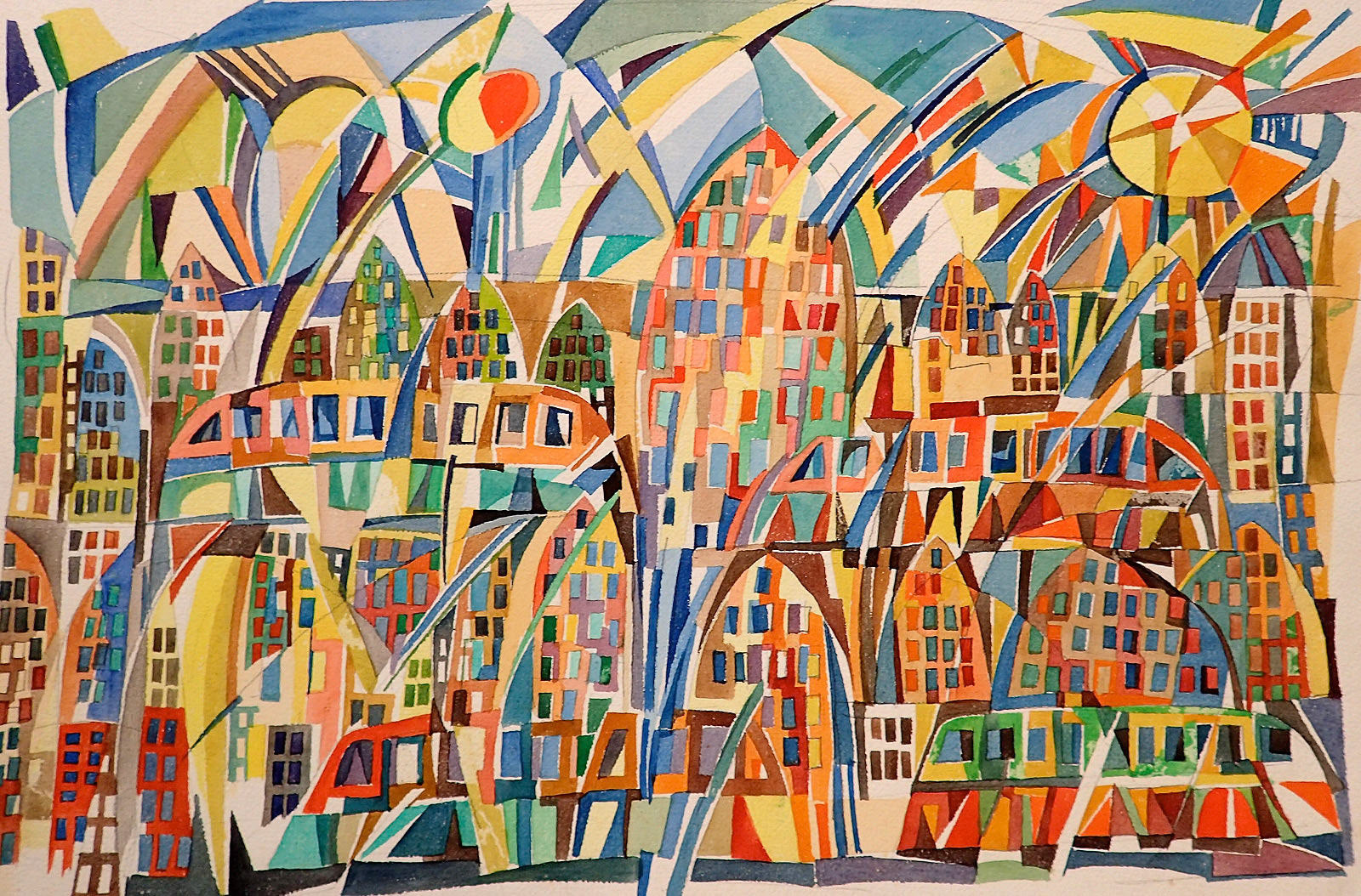 Untitled, 1980c Watercolor on Paper 15” x 22” P80.129