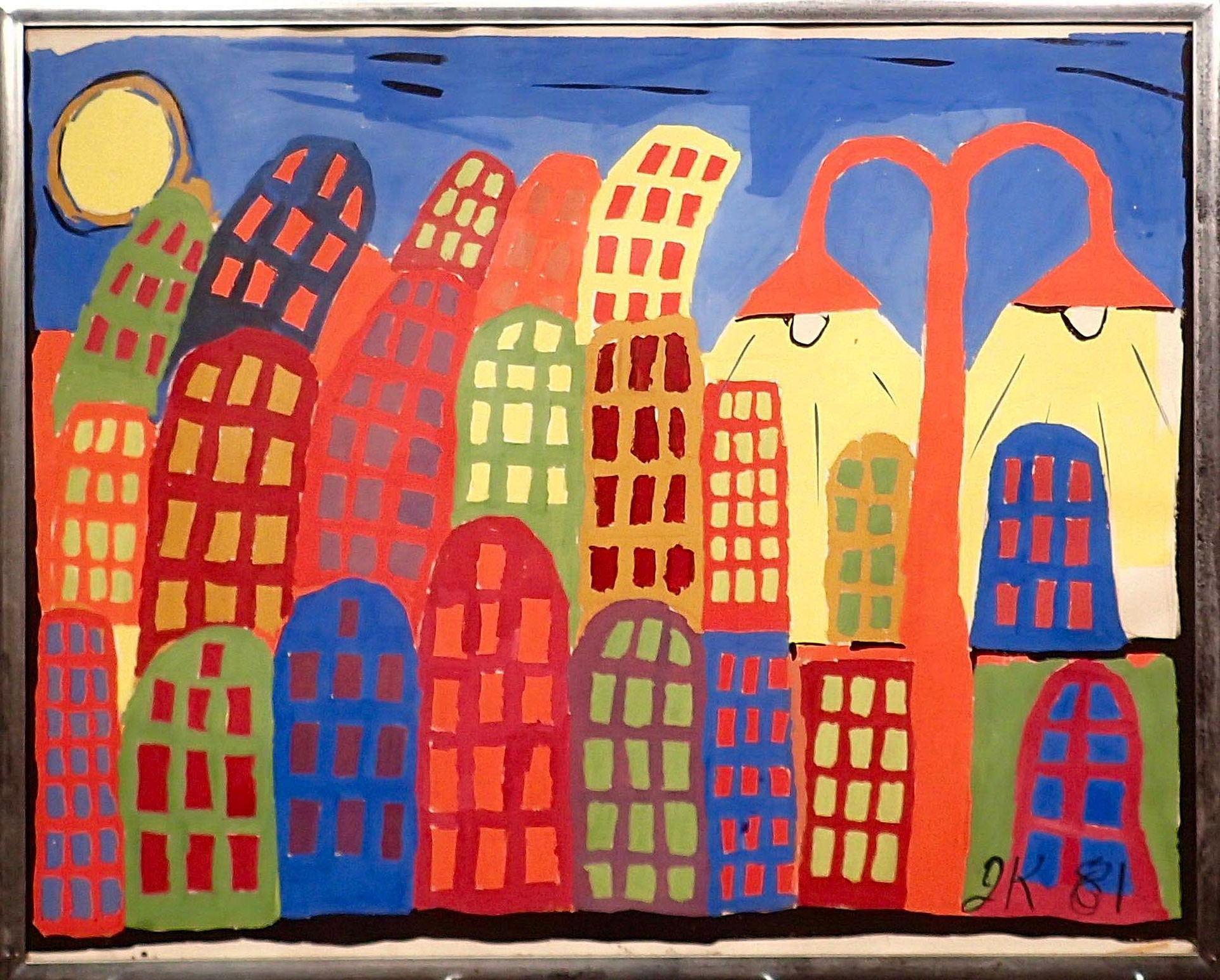 Untitled, 1981 Acrylic on Paper 24” x 31” P81.158
