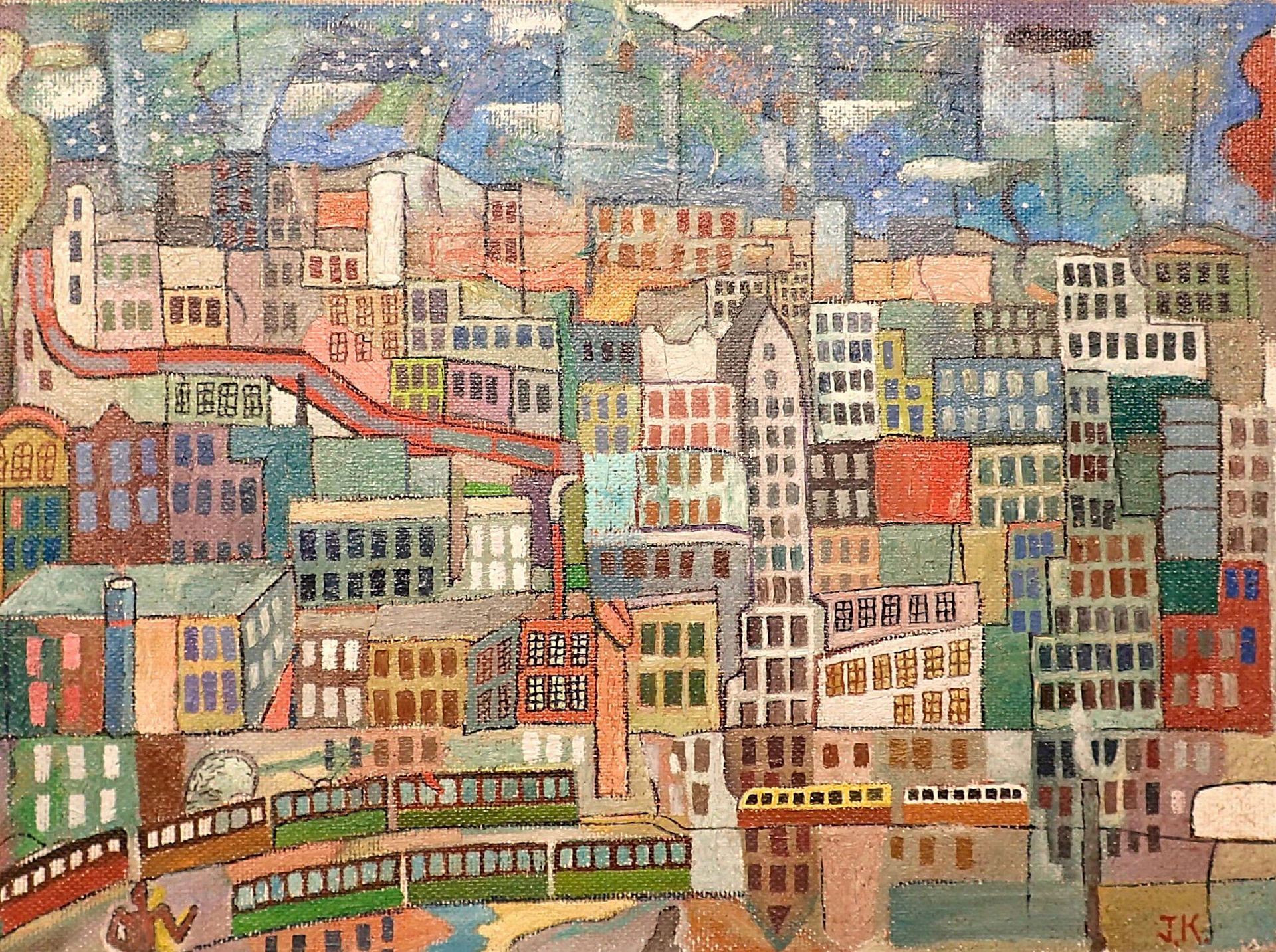 Untitled, 1965c Oil on Board  15” x 20” P65.090