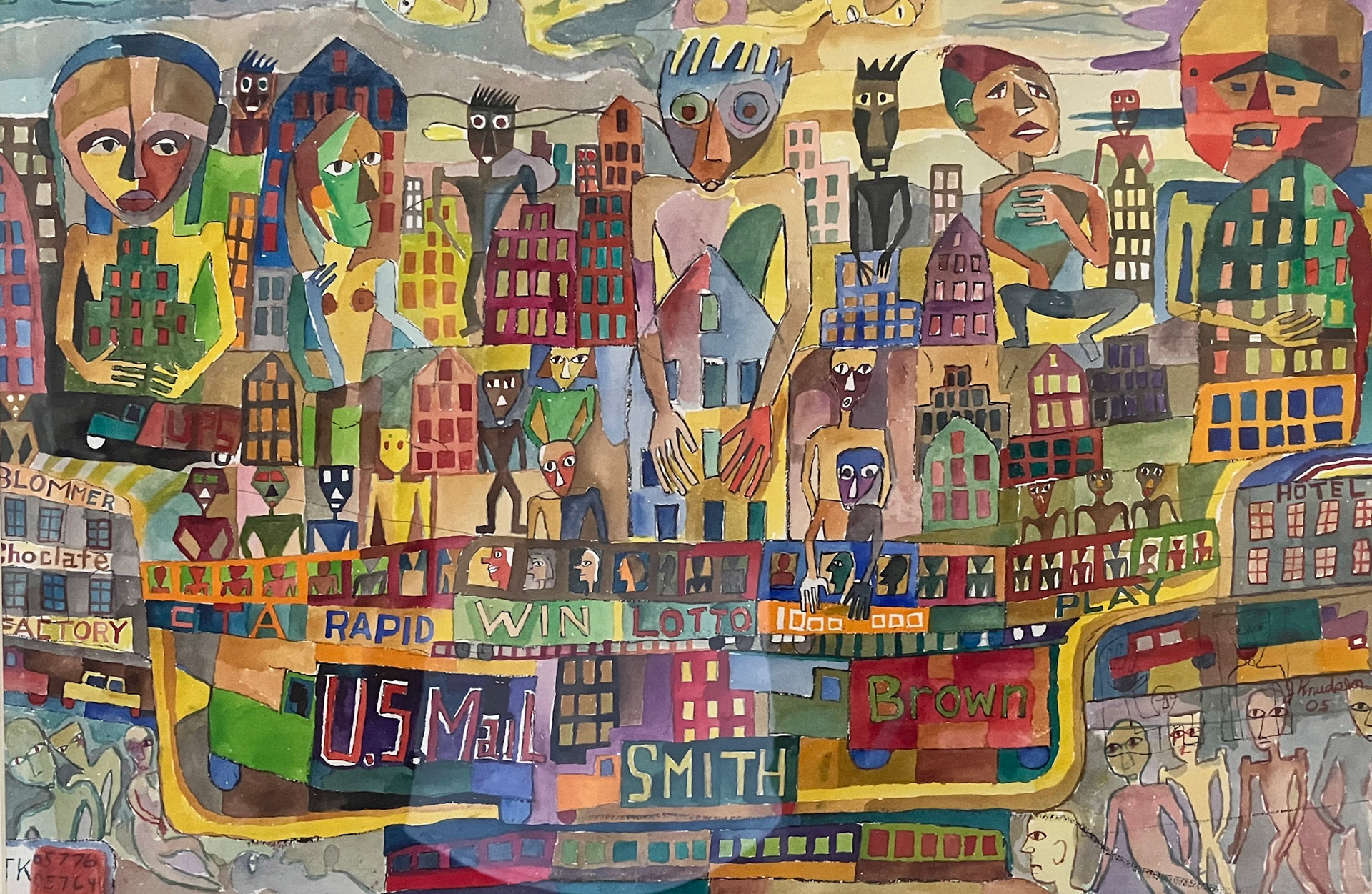 Untitled, 2005 Watercolor on Paper 20” x 27” P05.122