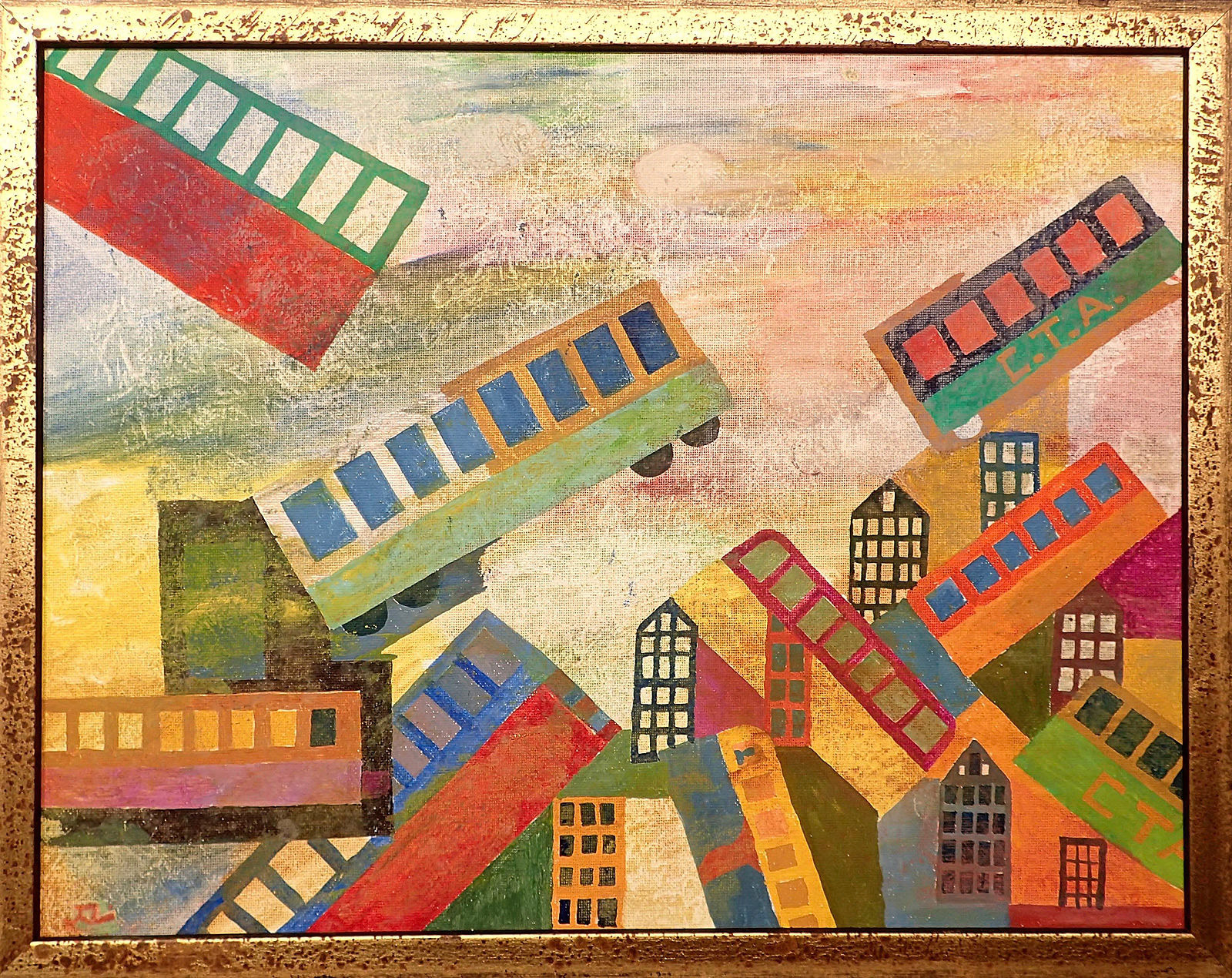 Untitled, 2004 Oil on Board 15” x 19” P04.149
