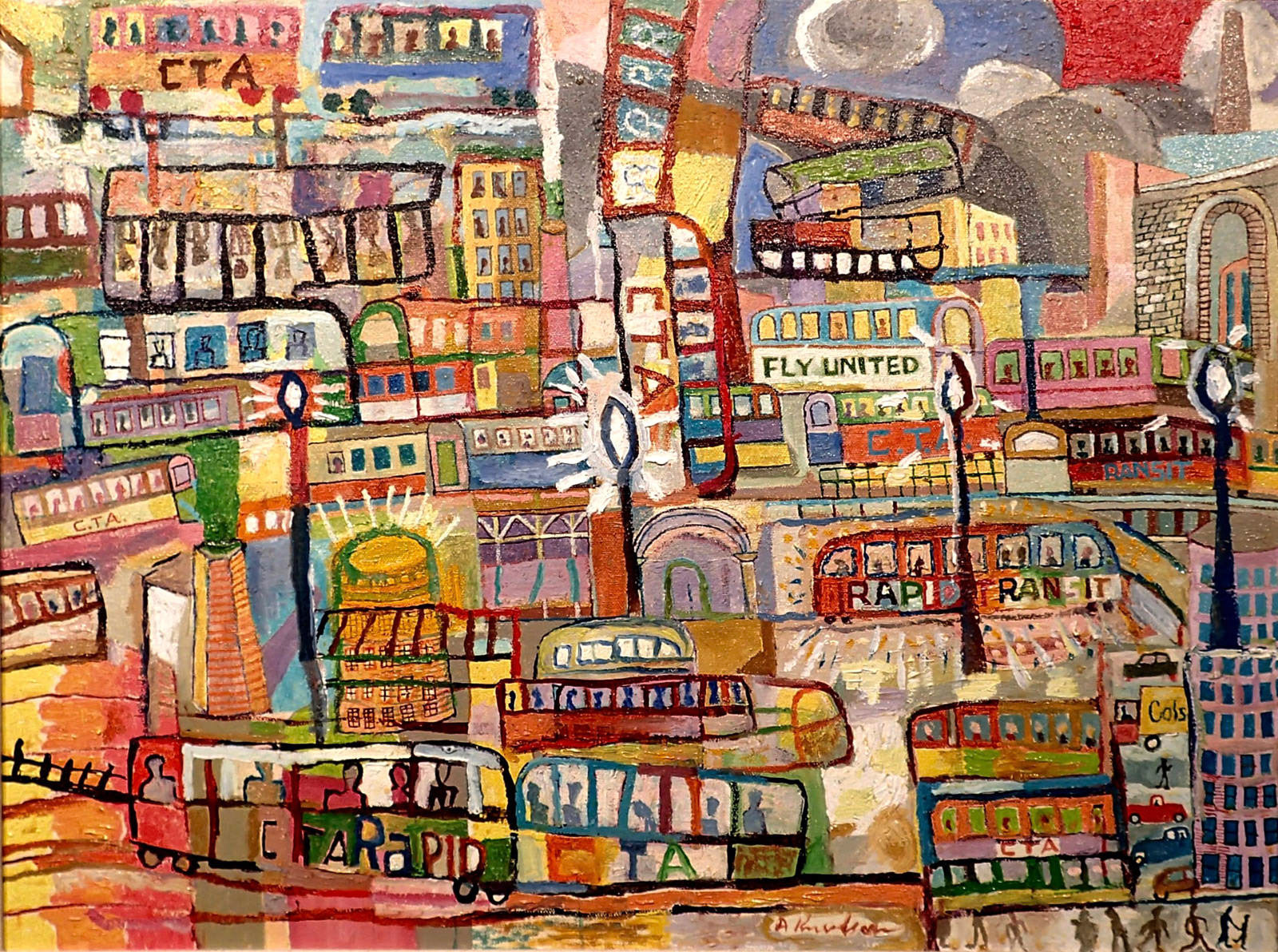 Untitled, 2011c Oil on Canvas 18” x 24” P11.146