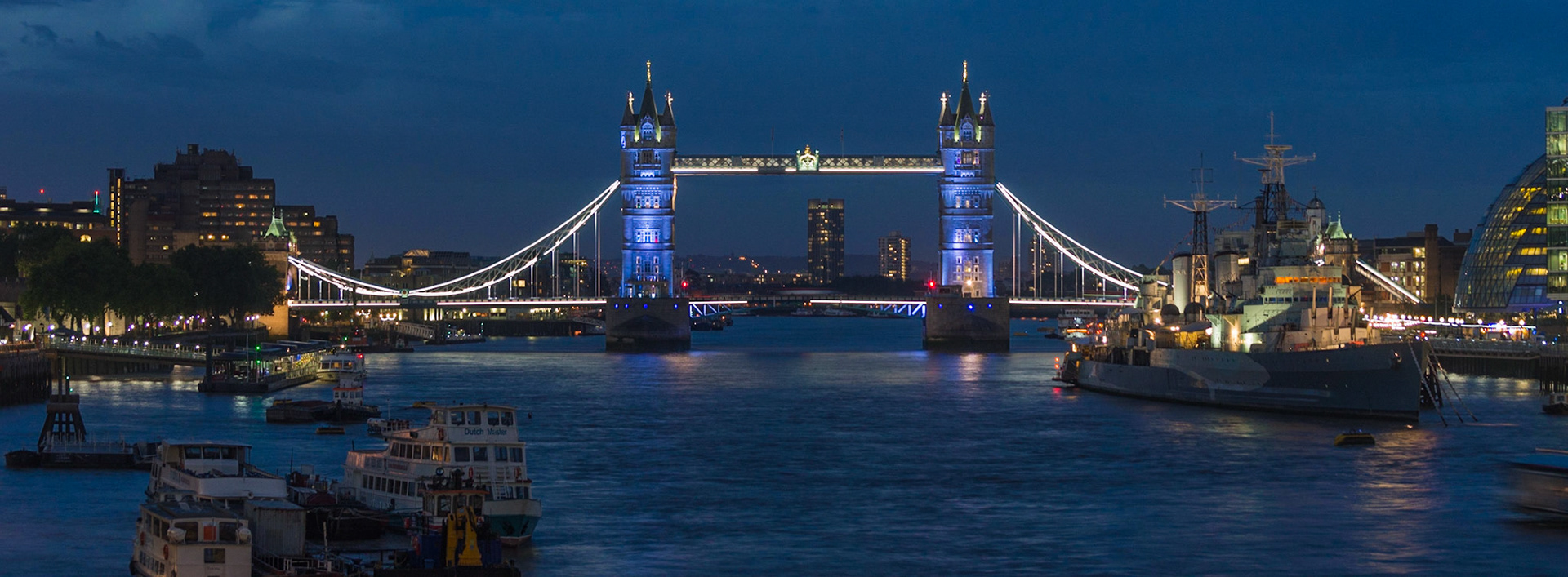 Tower Bridge by night