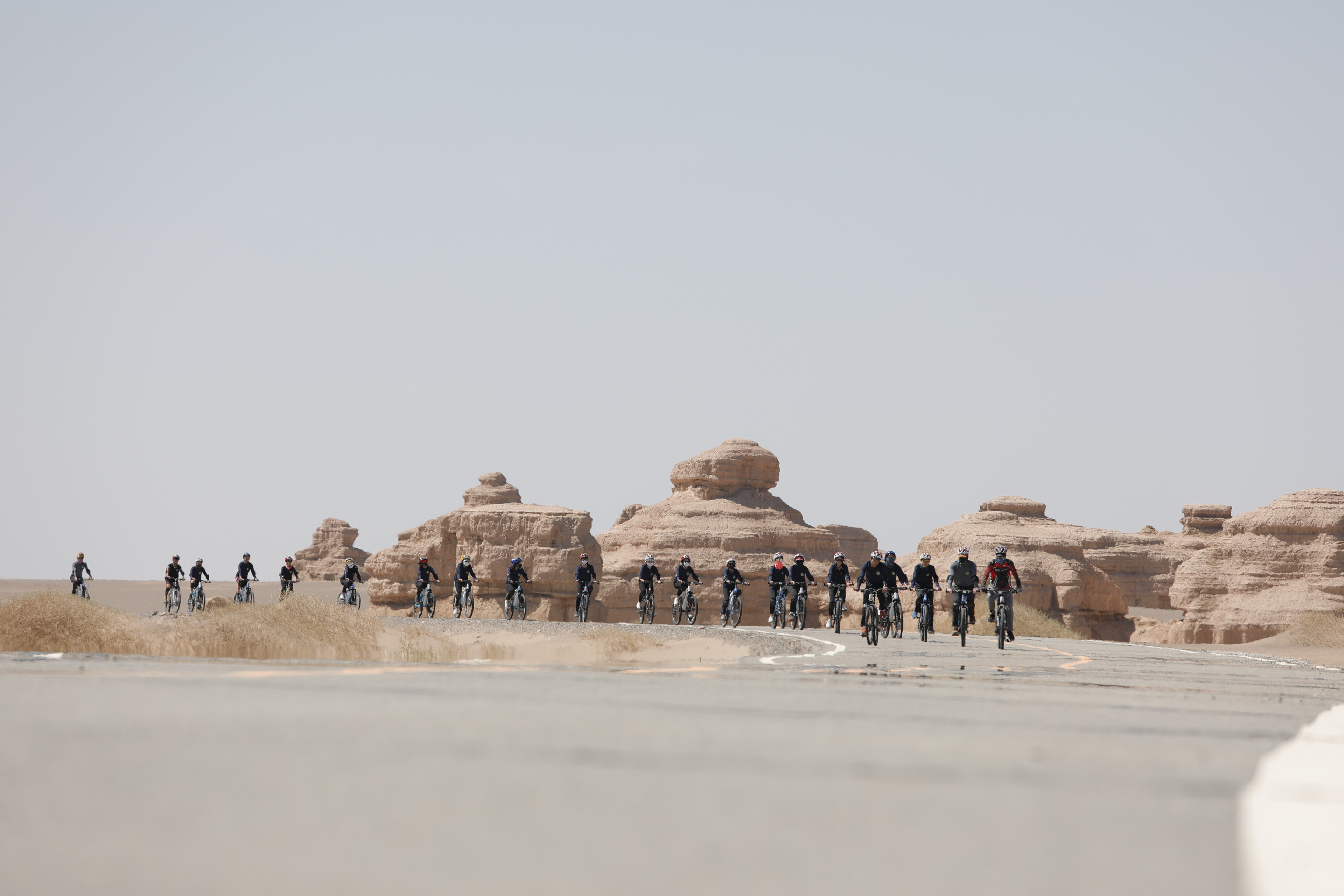 敦煌雅丹地質公園 - 台北市私立復興實驗中學單車活動紀錄 - 浩宇傳媒 - 攝影師方一宇(黑貓)