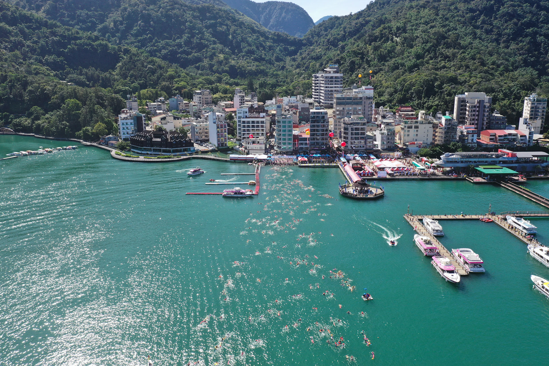 泳渡日月潭 - 泳渡日月潭紀實 - 浩宇傳媒 - 攝影師簡暐純