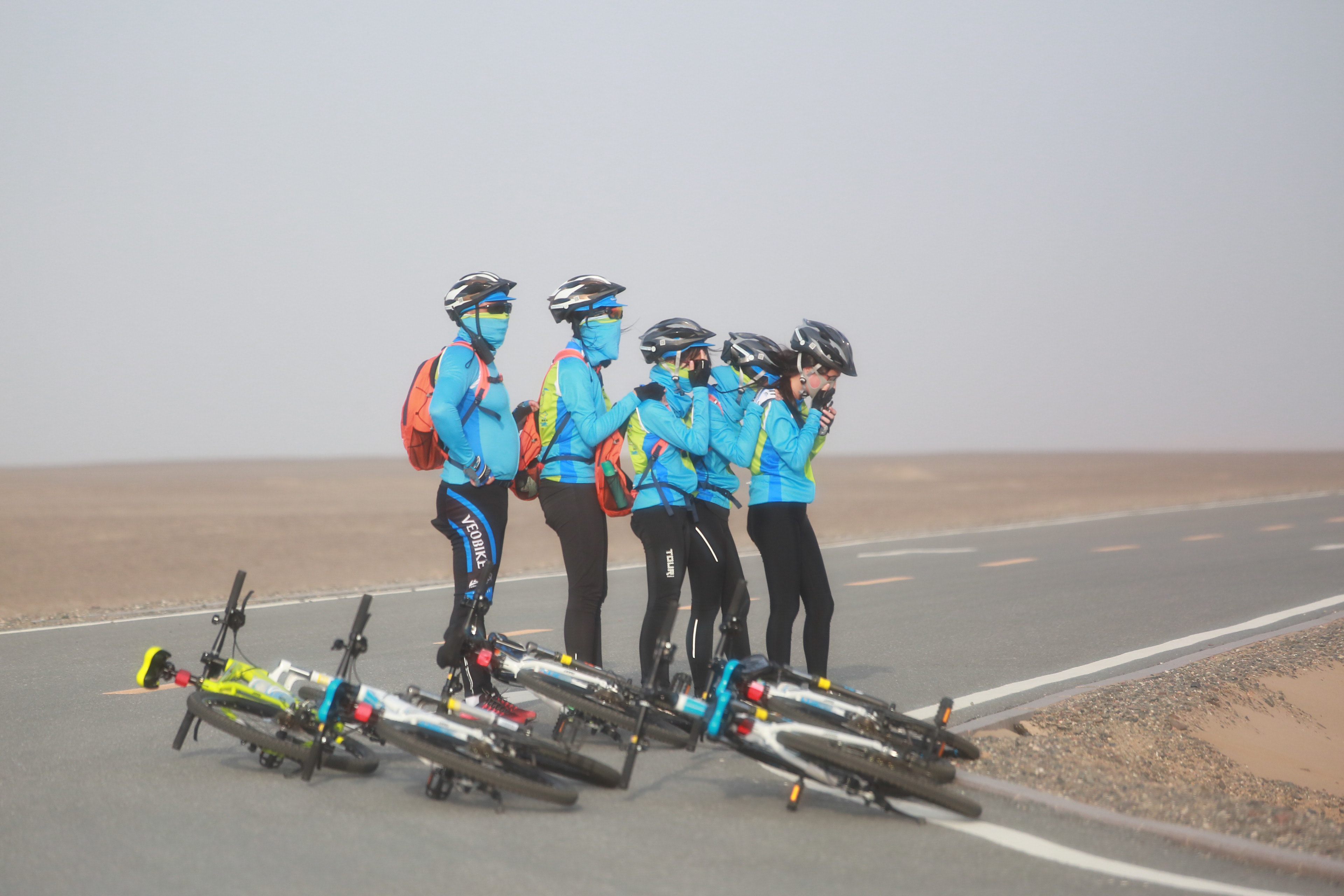 敦煌雅丹地質公園隨隊攝影 - 單車活動紀錄 - 浩宇傳媒 - 攝影師游絲米(小米)