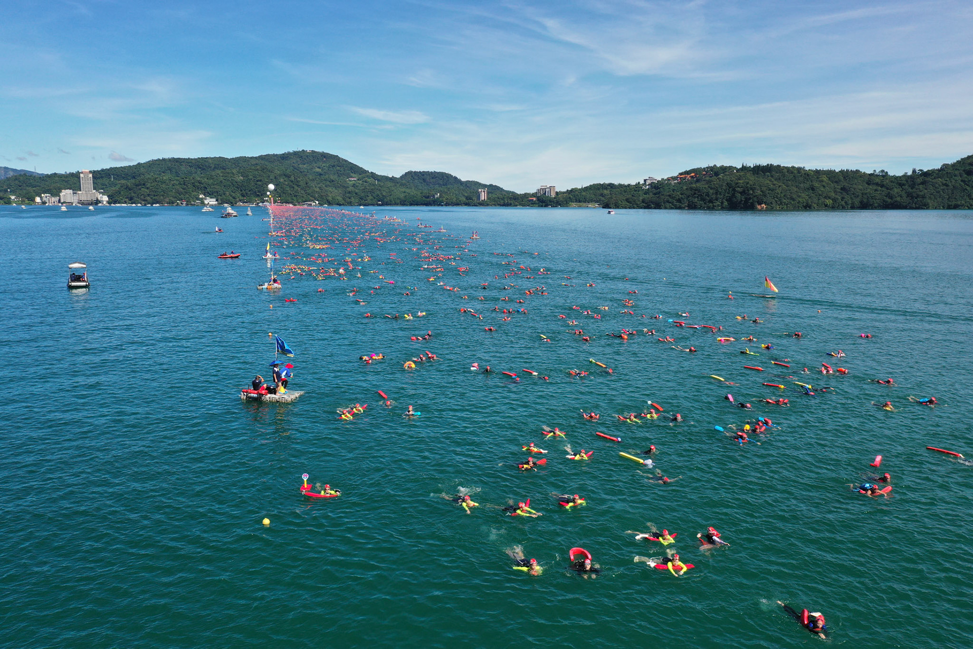 泳渡日月潭 - 泳渡日月潭紀實 - 浩宇傳媒 - 攝影師呂宜澤(阿澤)