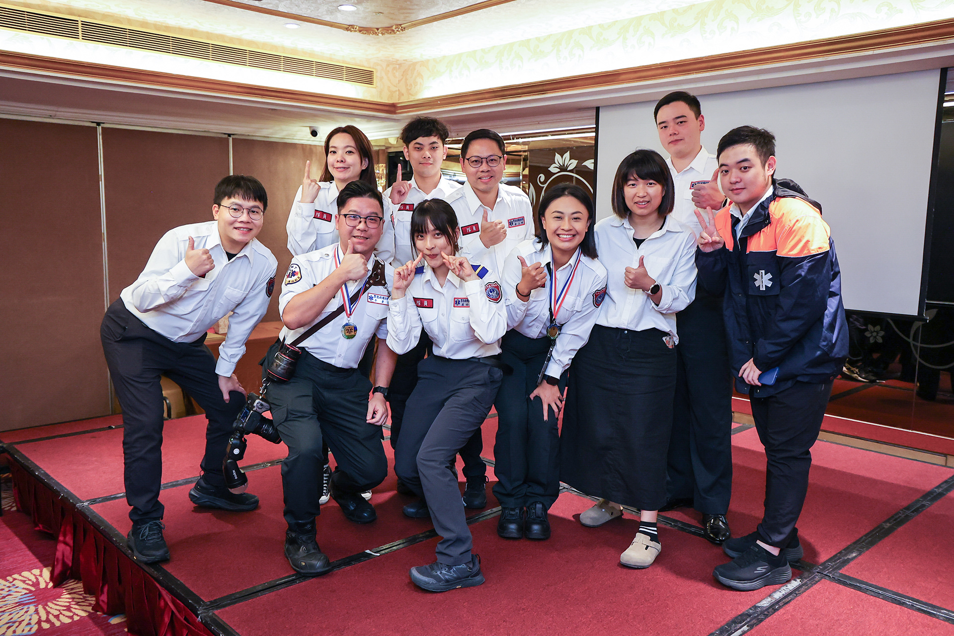 台北市消防局救護義消忘年會 - 活動紀錄 - 浩宇傳媒 - 攝影師方一宇(黑貓)