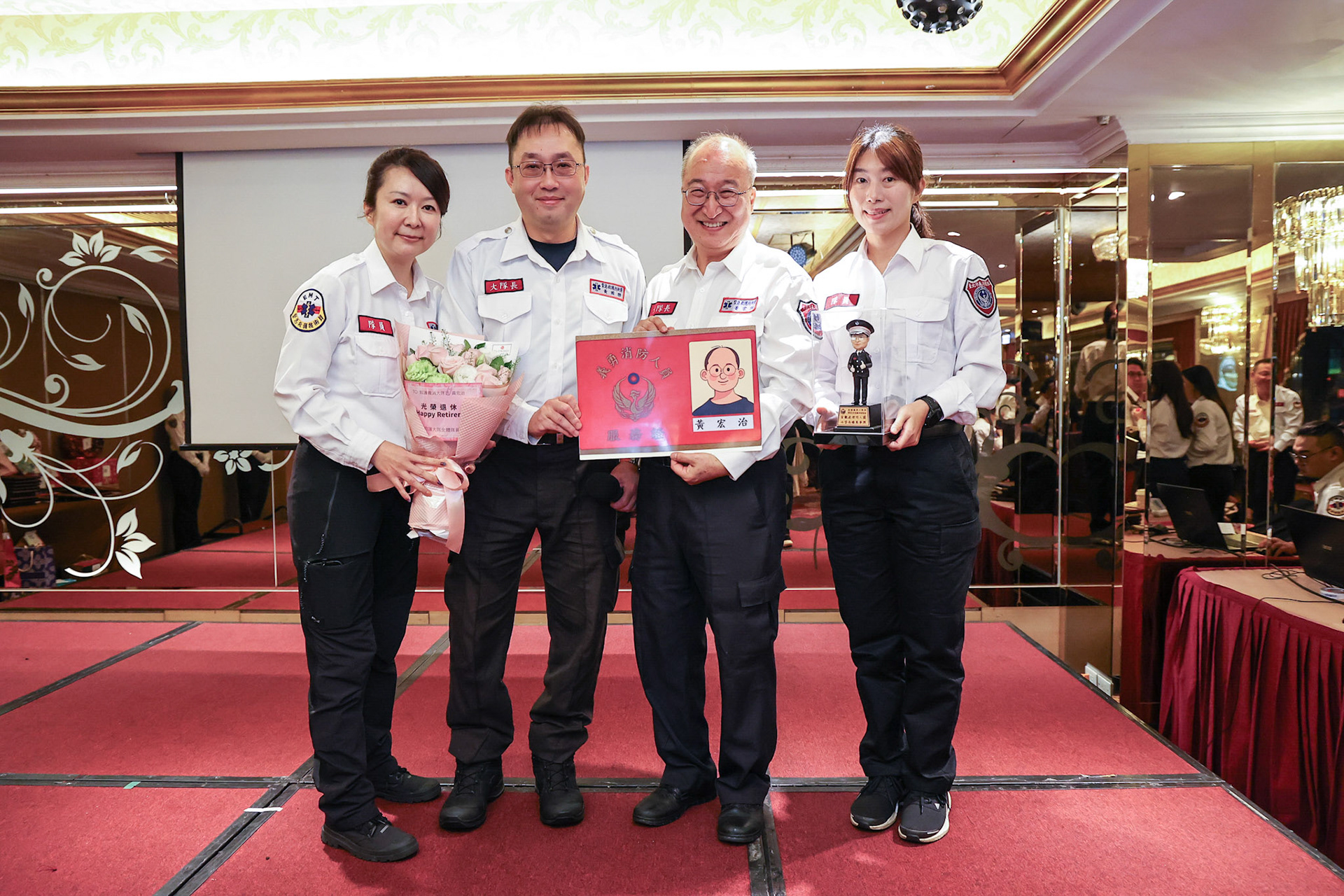 台北市消防局救護義消忘年會 - 活動紀錄 - 浩宇傳媒 - 攝影師方一宇(黑貓)