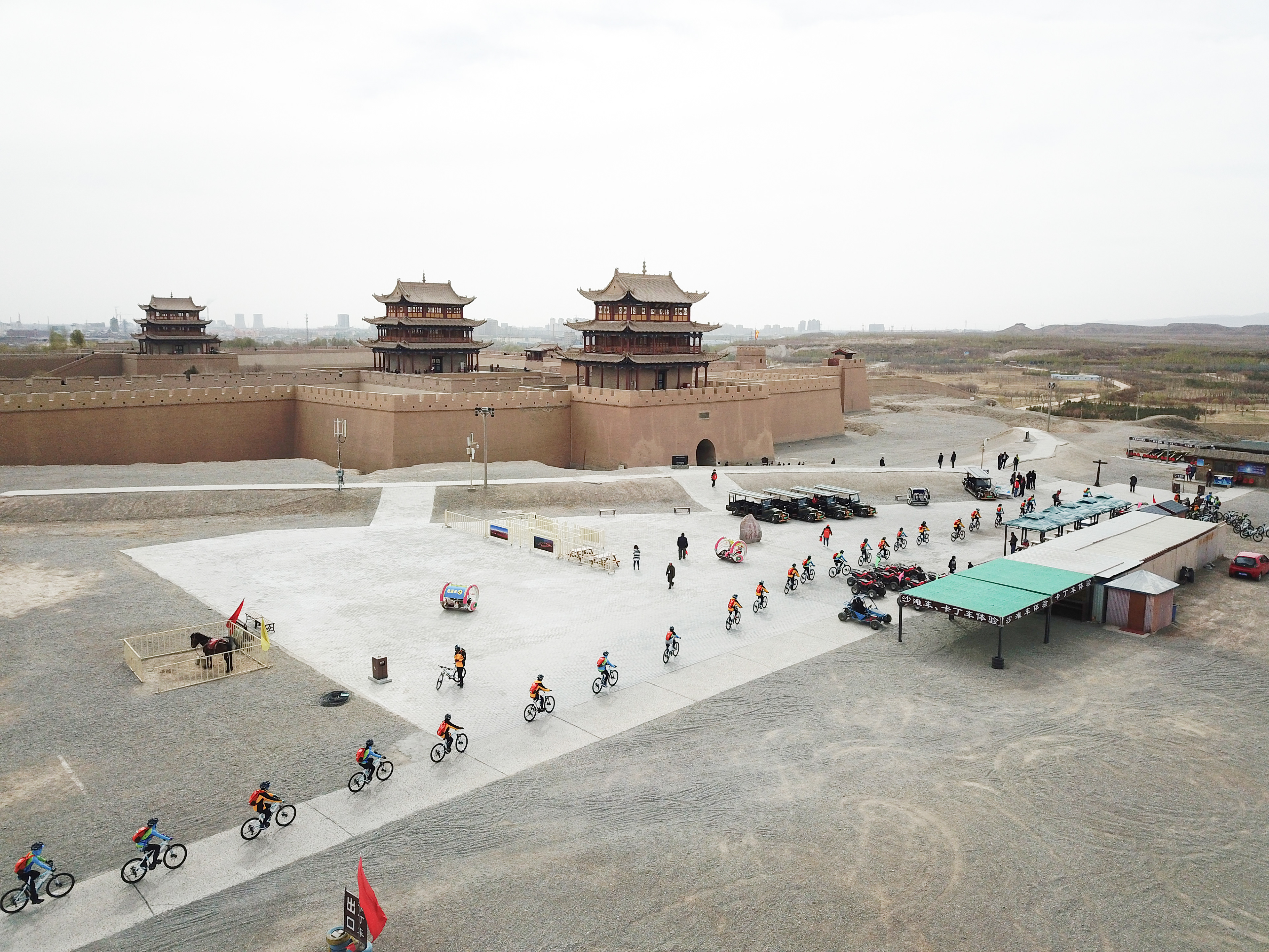 敦煌雅丹地質公園隨隊攝影 - 單車活動紀錄 - 浩宇傳媒 - 攝影師方一宇(黑貓)