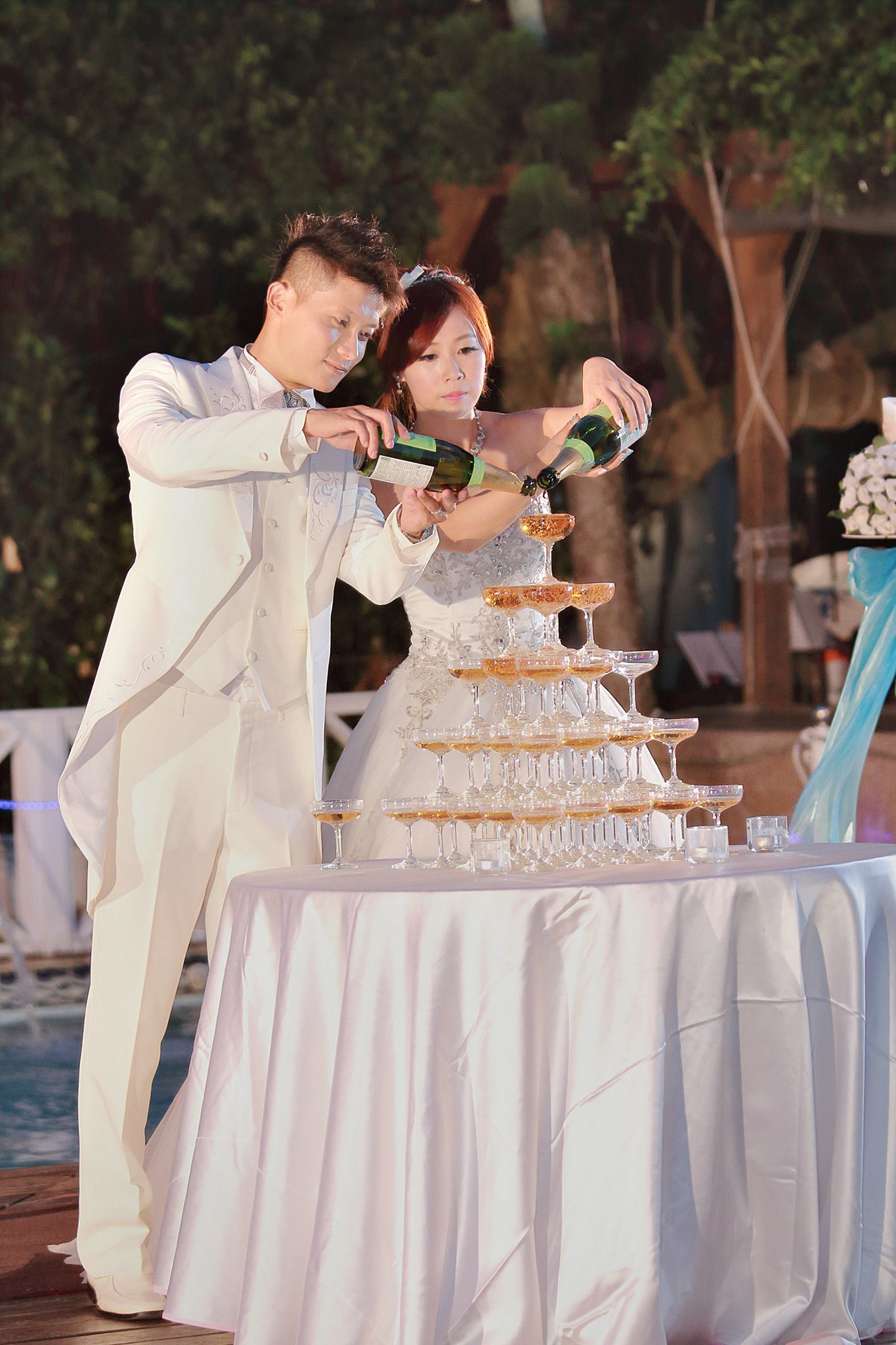 婚禮紀錄 - 台北青青時尚花園會館 - 攝影師方一宇(黑貓)