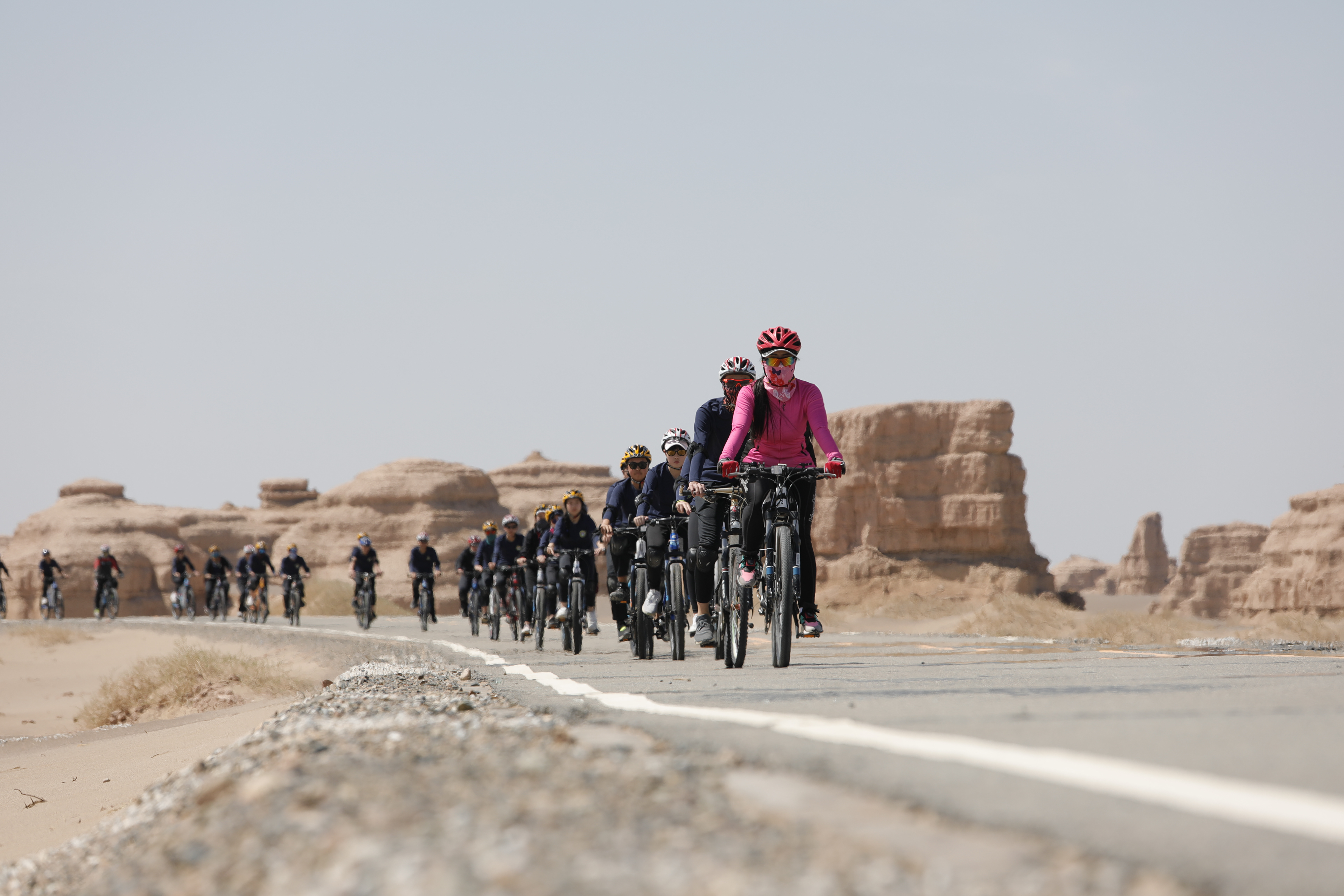 敦煌雅丹地質公園 - 台北市私立復興實驗中學單車活動紀錄 - 浩宇傳媒 - 攝影師方一宇(黑貓)