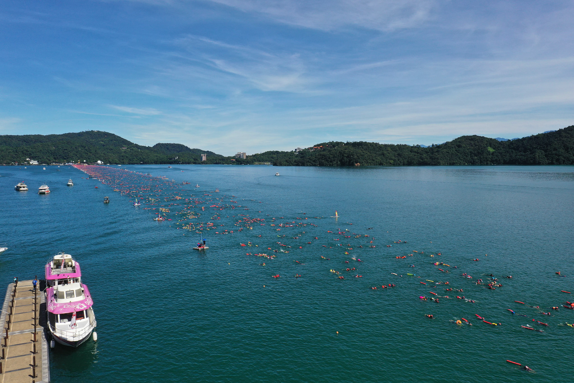 泳渡日月潭 - 泳渡日月潭紀實 - 浩宇傳媒 - 攝影師呂宜澤(阿澤)